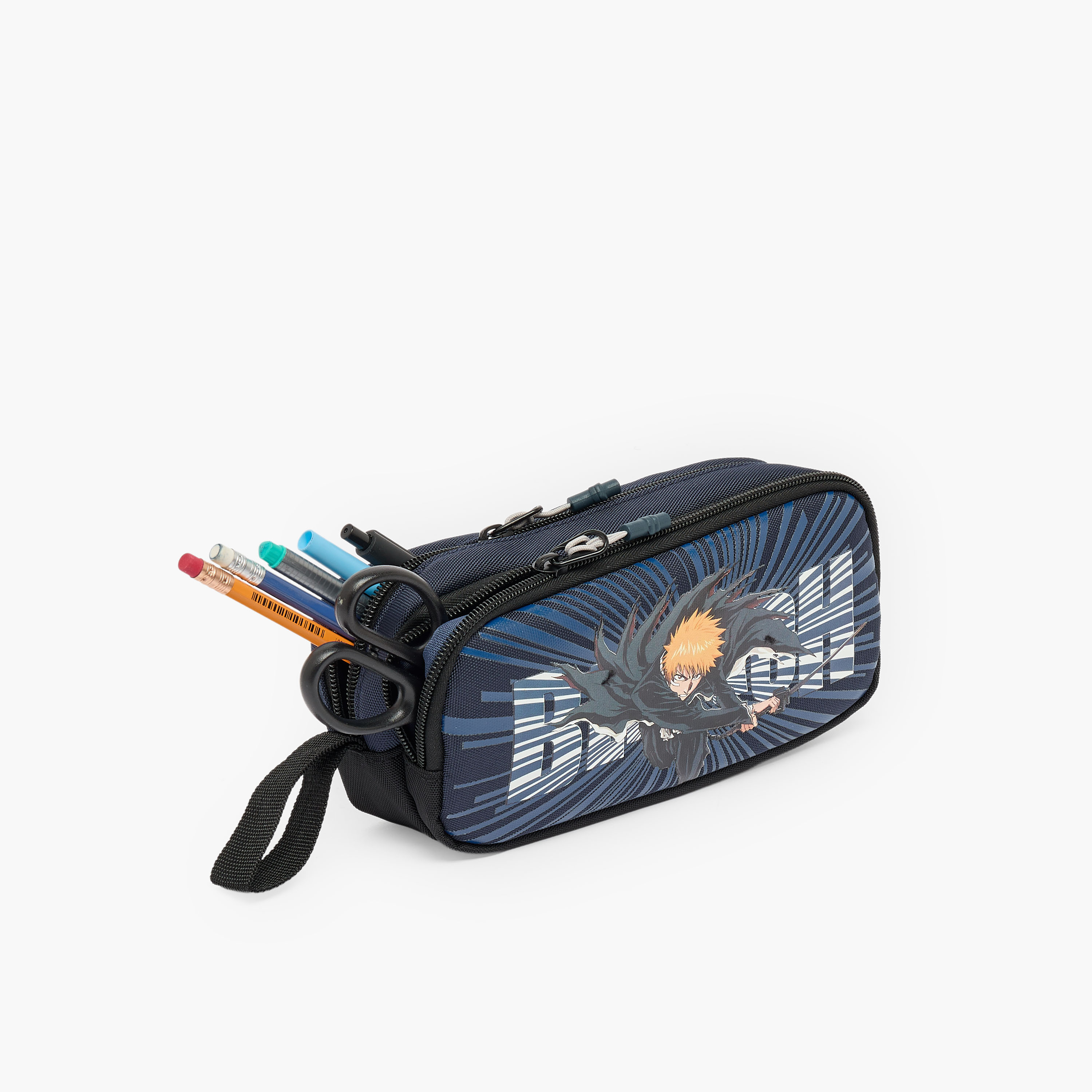 Hollywood Magic Bleach Print Pencil Pouch with 2 Compartments-school-stationery-pencilcases-image-7