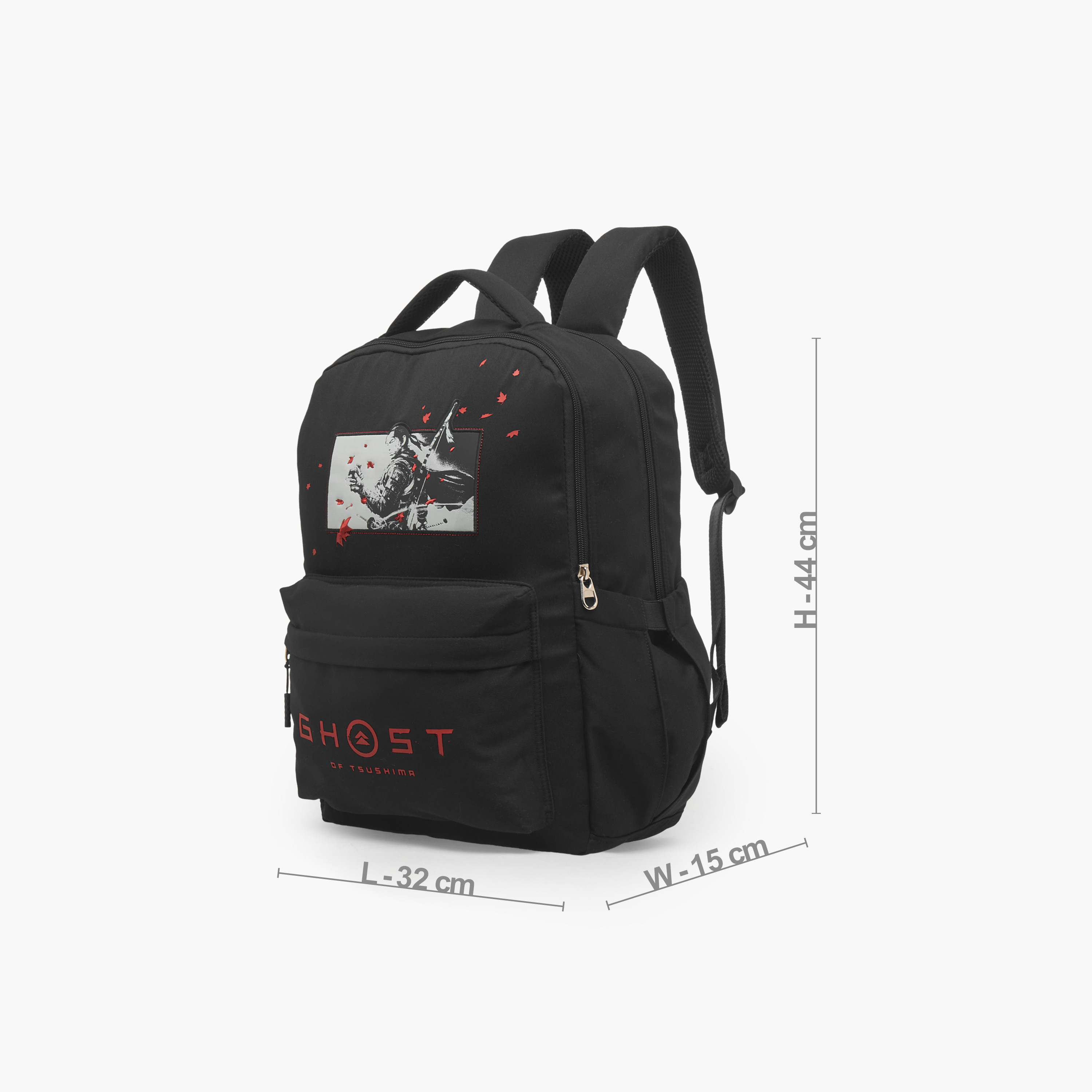 Hollywood Magic Ghost of Tsushima Backpack for Girls 8-12 Years with Padded Straps - 17 inches-school-bagsandbackpacks-backpacks-image-7