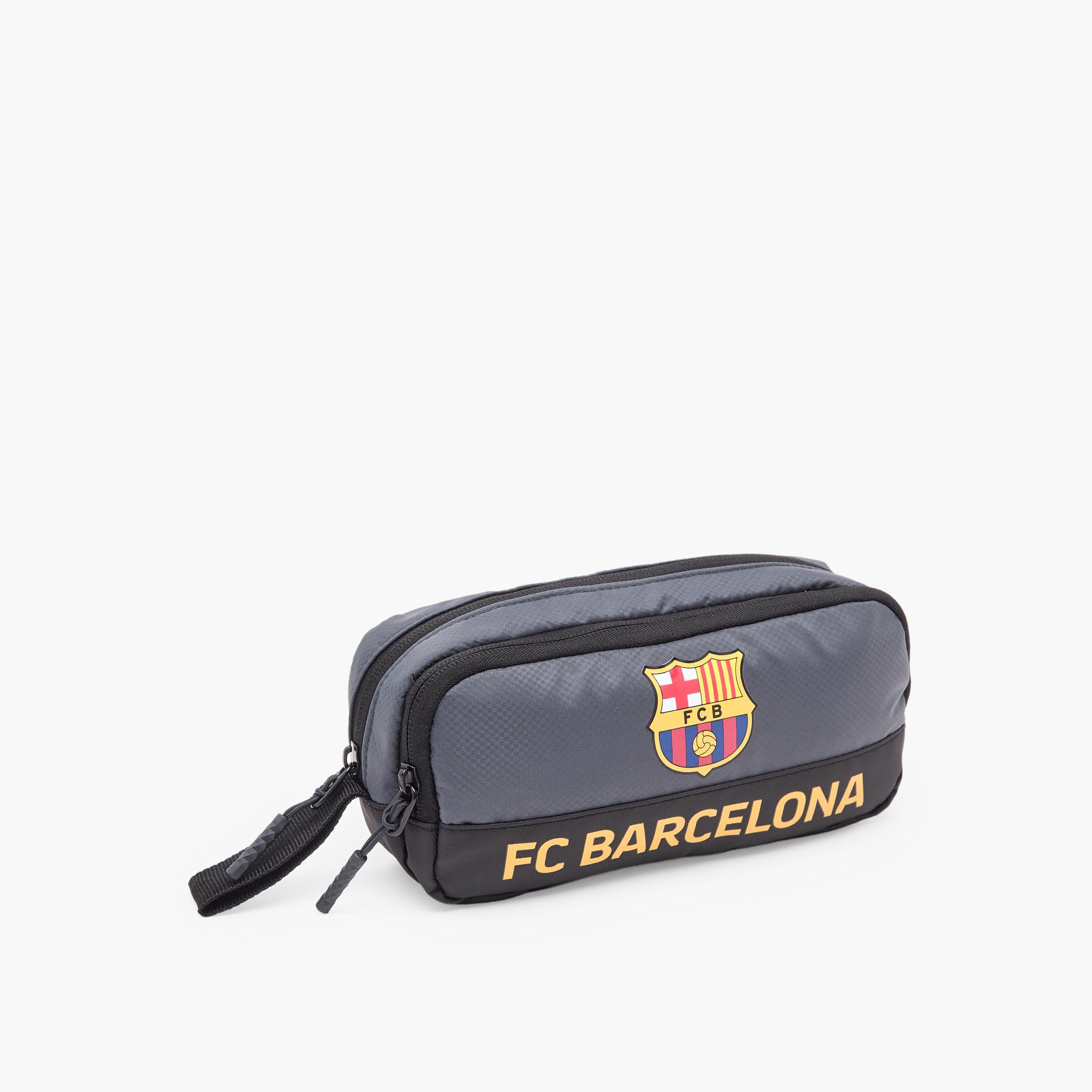 Hollywood Magic Barcelona Print Pencil Pouch with 2 Compartments-school-stationery-pencilcases-image-3