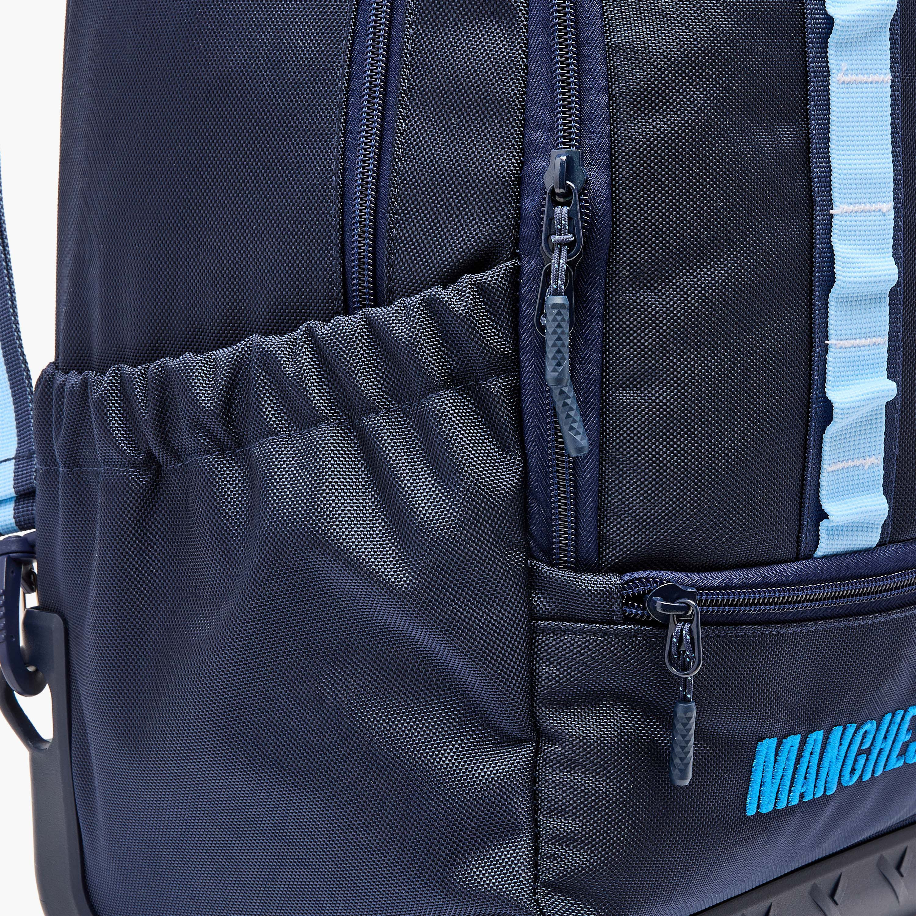 Manchester City Trolley Bag with Retractable Handle-school-bagsandbackpacks-trolleybags-image-7