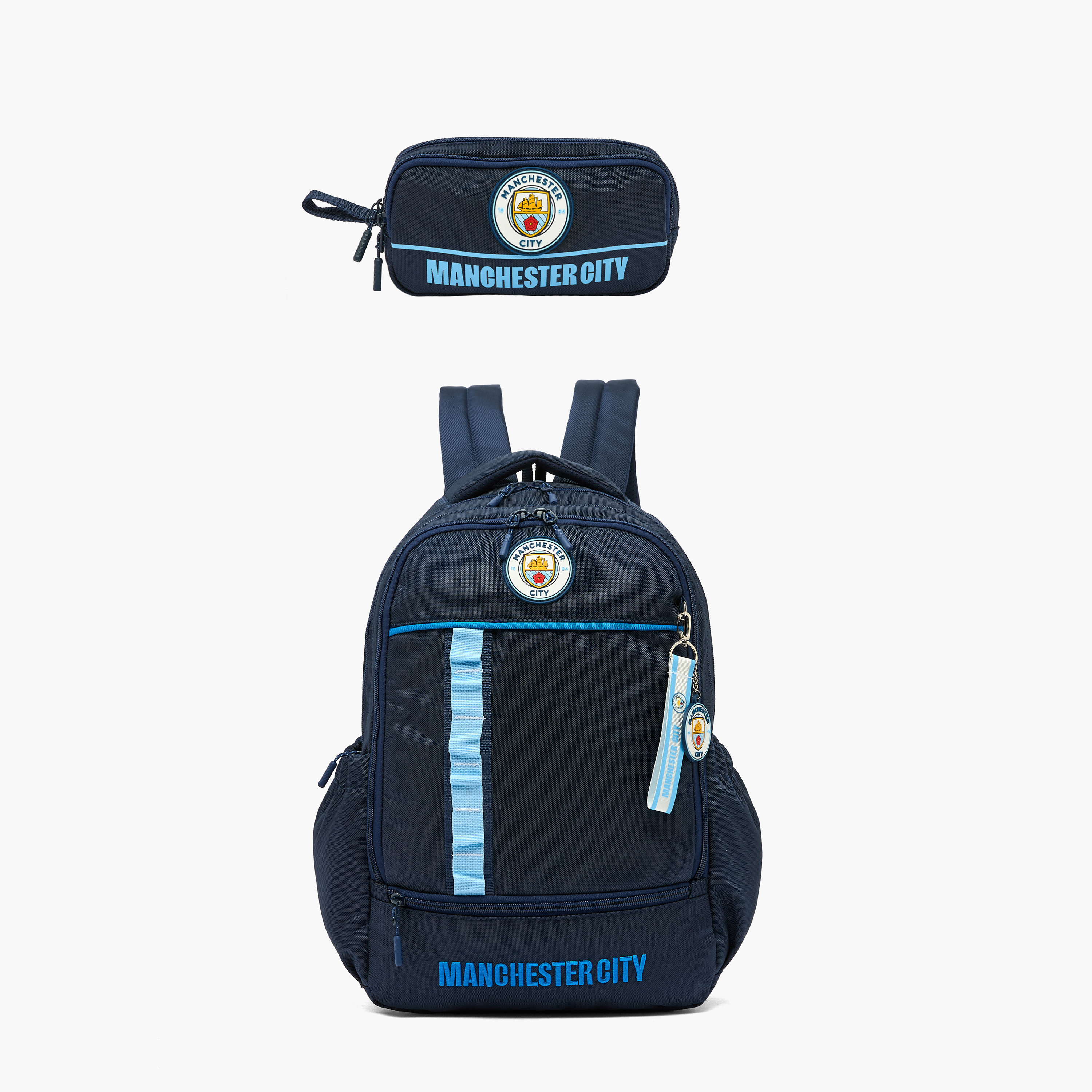 Hollywood Magic Manchester City Badge Backpack for Boys 8-12 Years with Padded Straps - 16 inches-school-bagsandbackpacks-backpacks-image-11