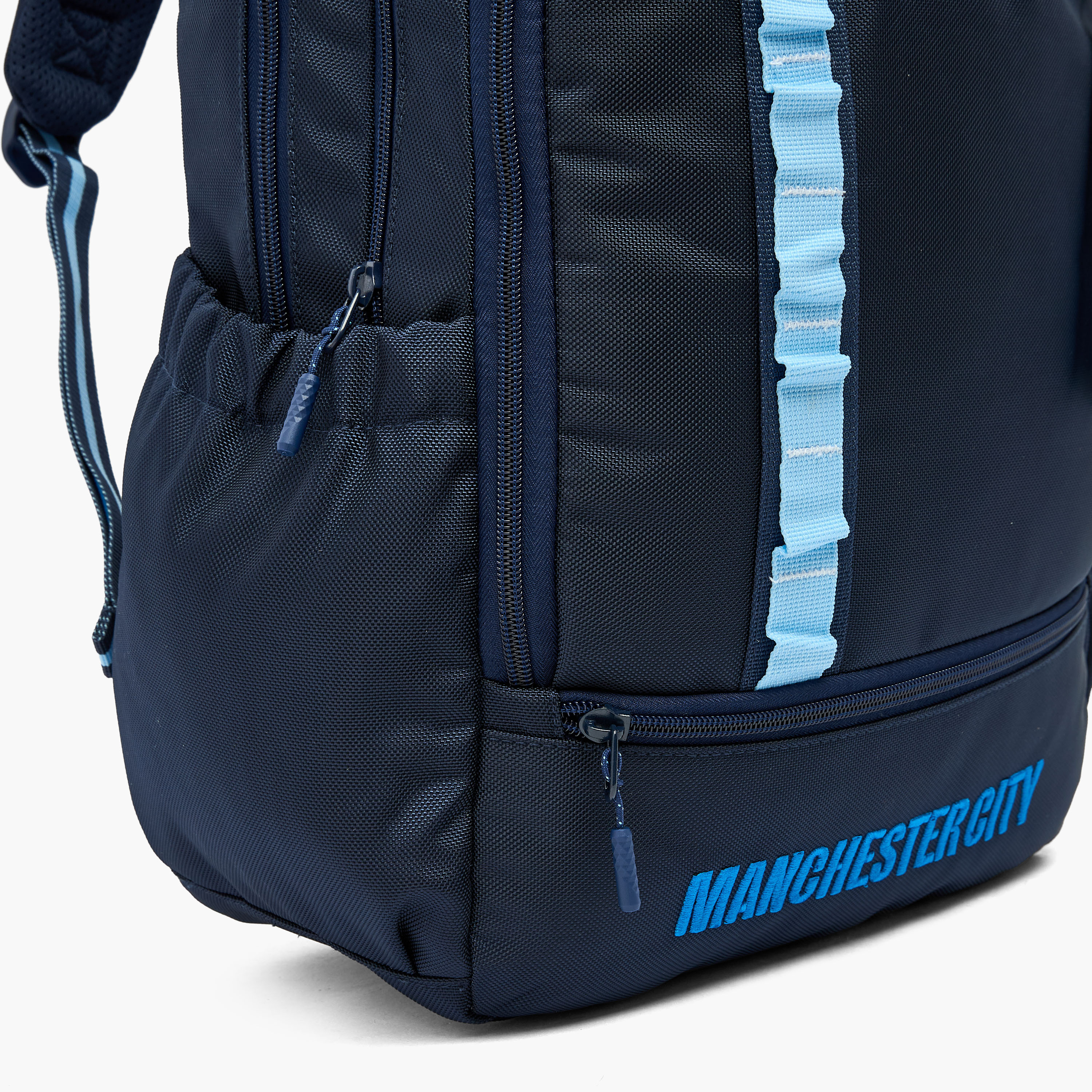 Hollywood Magic Manchester City Badge Backpack for Boys 8-12 Years with Padded Straps - 16 inches-school-bagsandbackpacks-backpacks-image-4