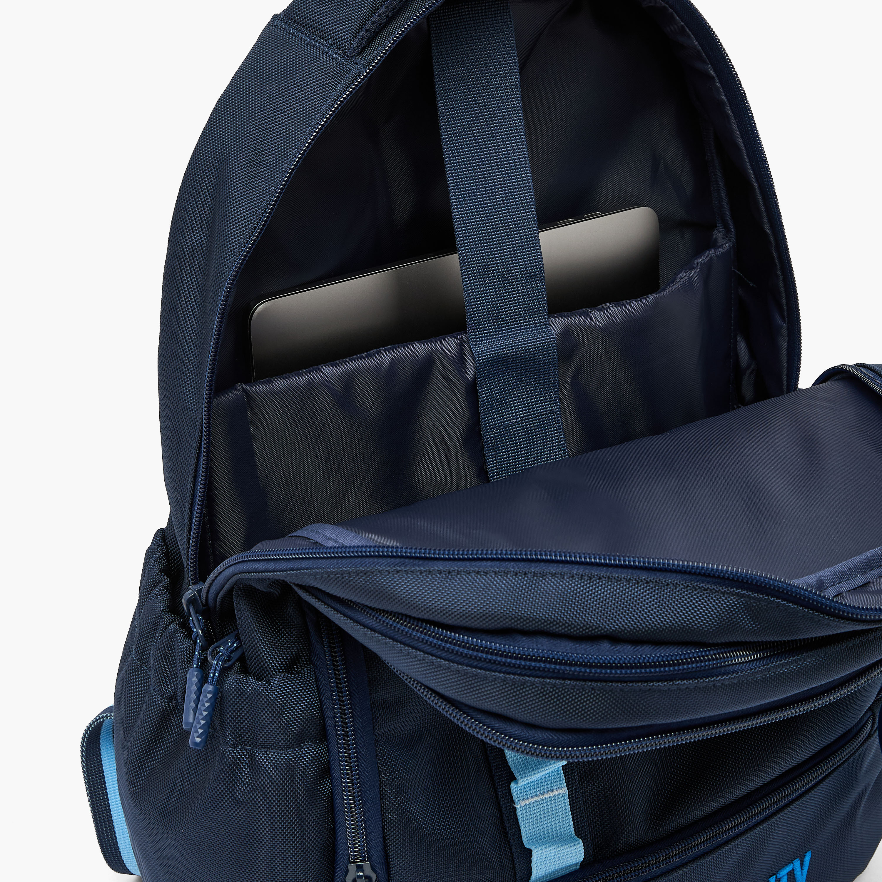 Hollywood Magic Manchester City Badge Backpack for Boys 8-12 Years with Padded Straps - 16 inches-school-bagsandbackpacks-backpacks-image-6