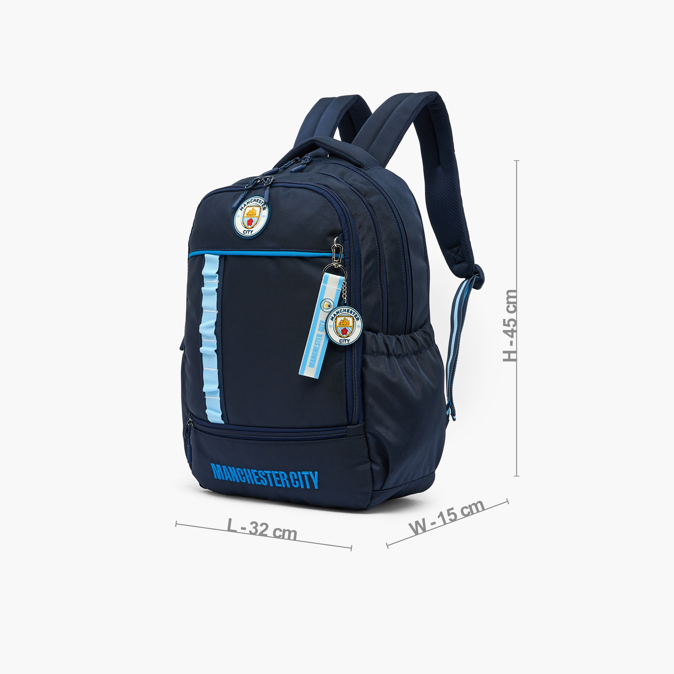 Hollywood Magic Manchester City Badge Backpack for Boys 8-12 Years with Padded Straps - 16 inches-school-bagsandbackpacks-backpacks-image-8