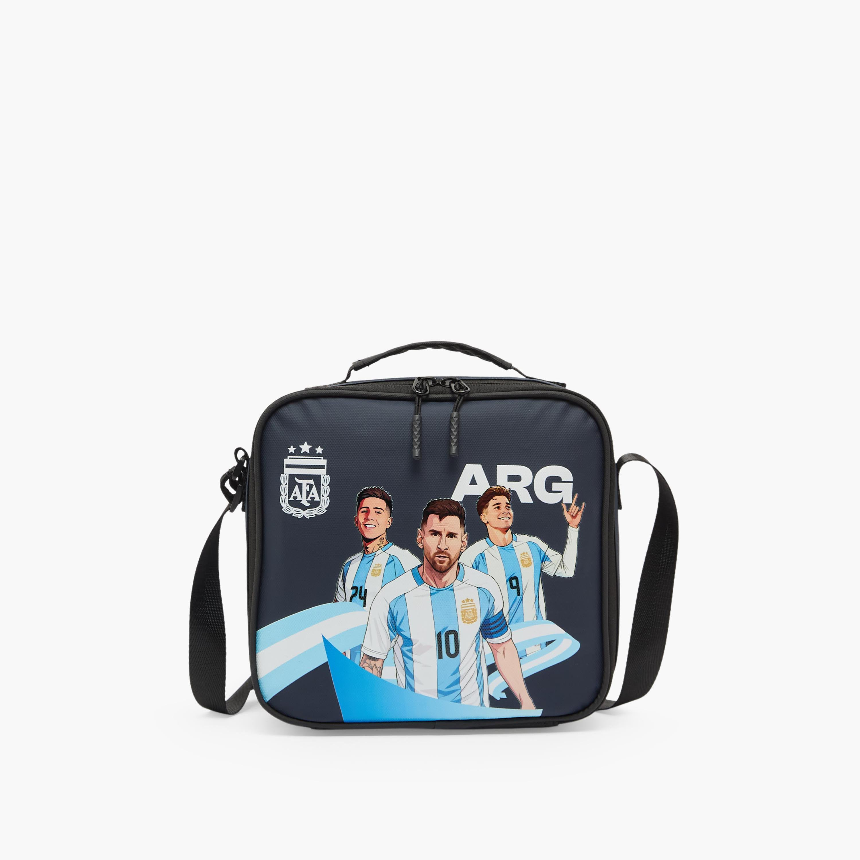 Argentina Printed Lunch Bag for Boys 8-12 Years with Insulation-school-lunchessentials-lunchbags-image-1