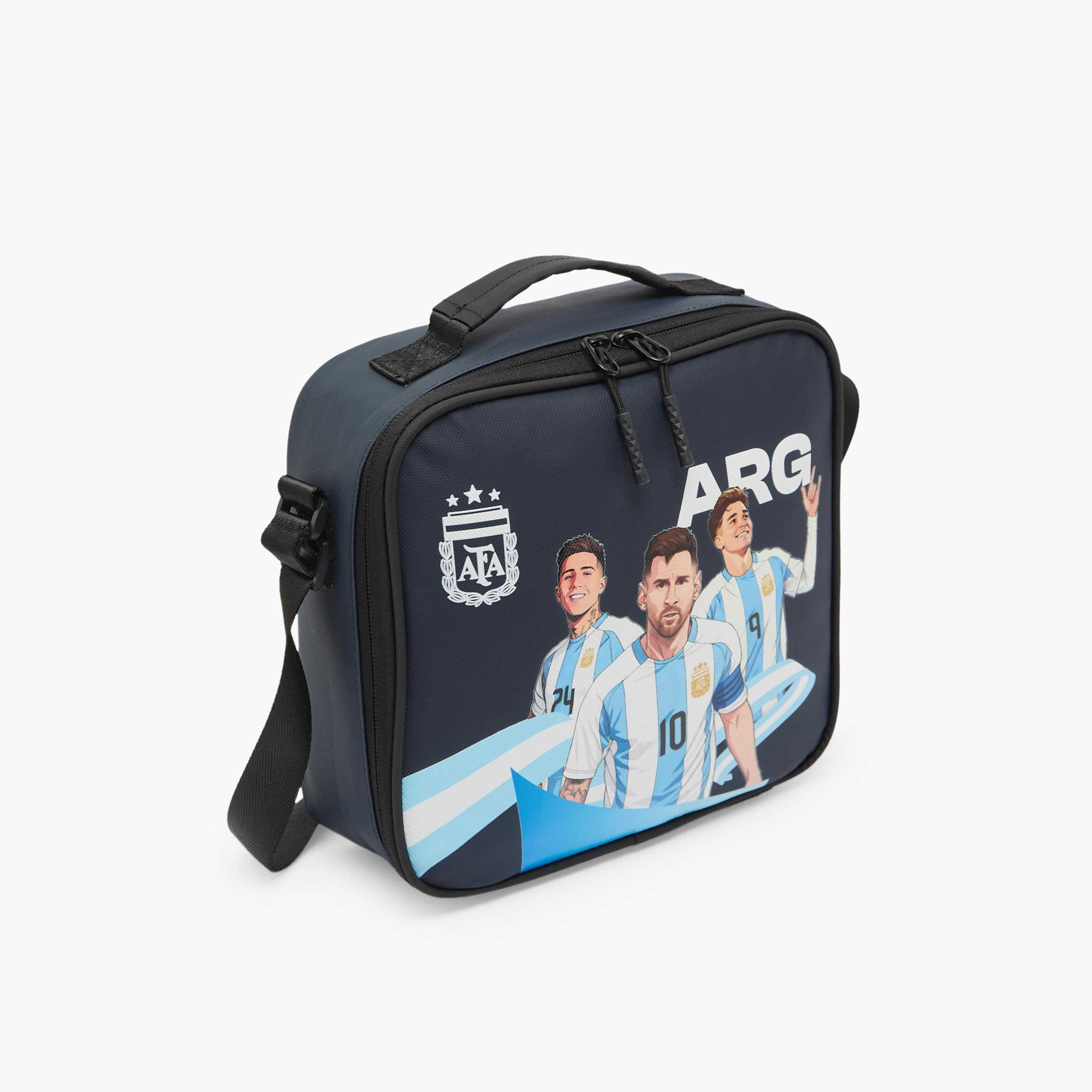 Argentina Printed Lunch Bag for Boys 8-12 Years with Insulation-school-lunchessentials-lunchbags-image-3