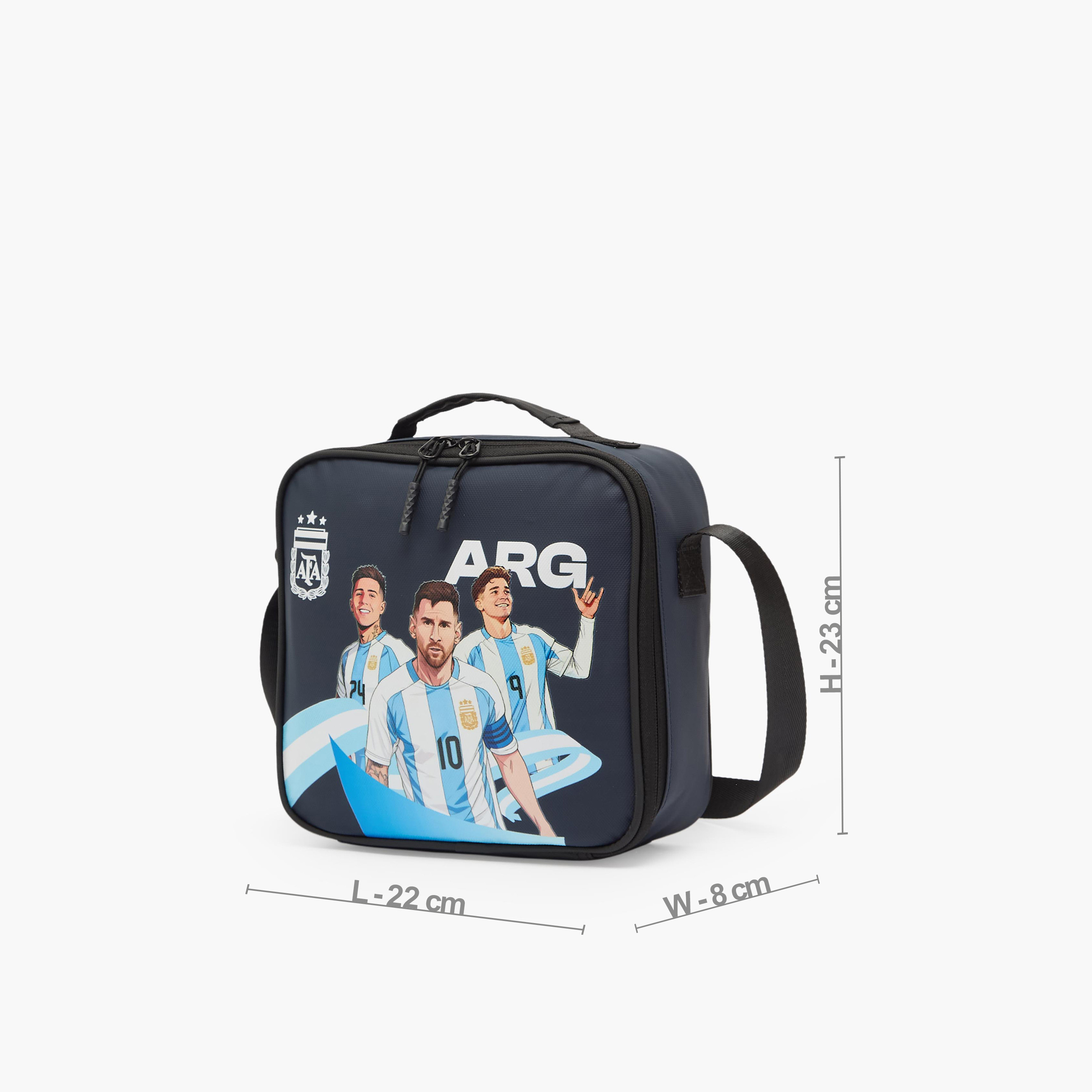 Argentina Printed Lunch Bag for Boys 8-12 Years with Insulation-school-lunchessentials-lunchbags-image-9