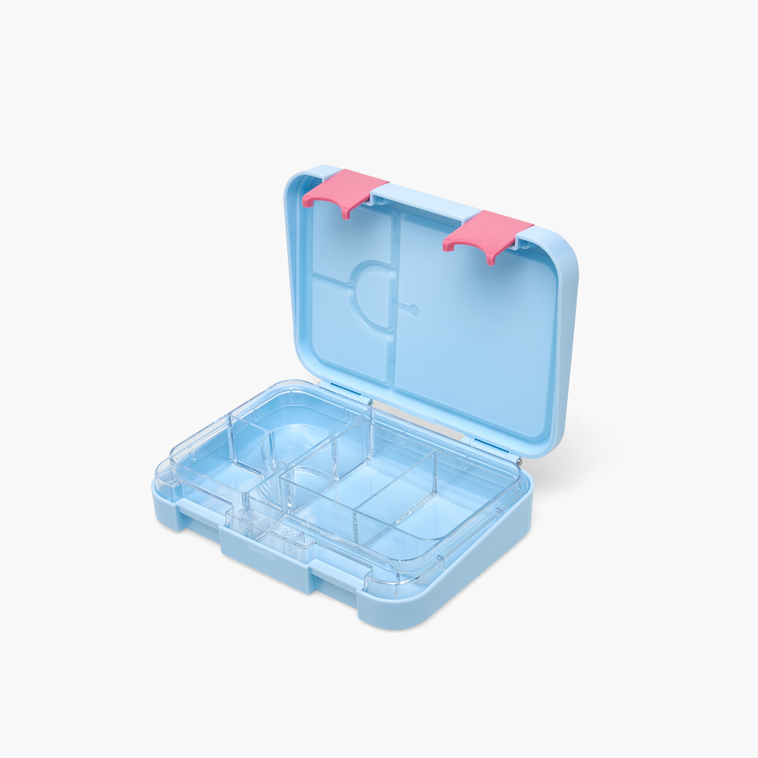 صندوق غداء بينتو بطبعات وبغطاء بمشبك إغلاق من بيمبي-school-lunchessentials-lunchboxes-image-6