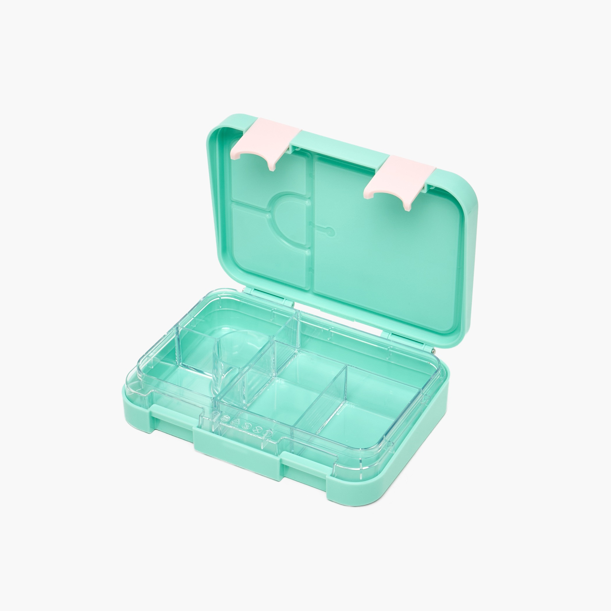 Pembe Cat Print Bento Lunch Box for Girls with Clip Lock Lid-school-lunchessentials-lunchboxes-image-7