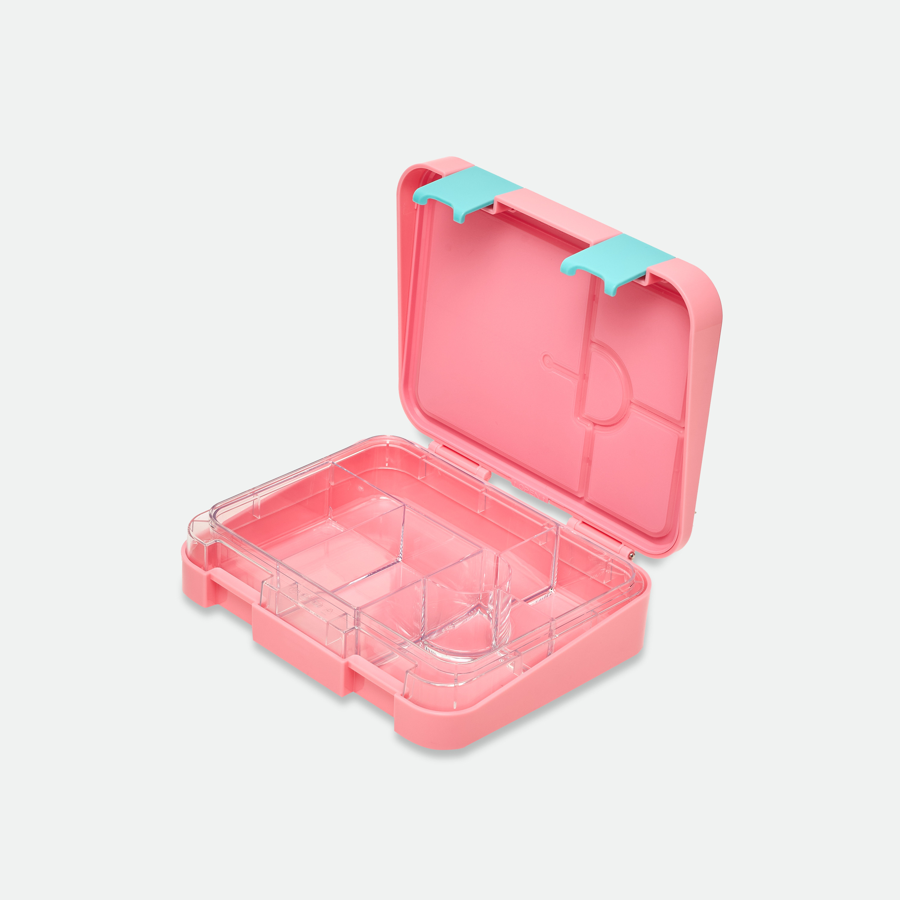علبة طعام بنتو بطبعة حليب وقطع حلوى للبنات مع إغلاق بمشبك-school-lunchessentials-lunchboxes-image-6
