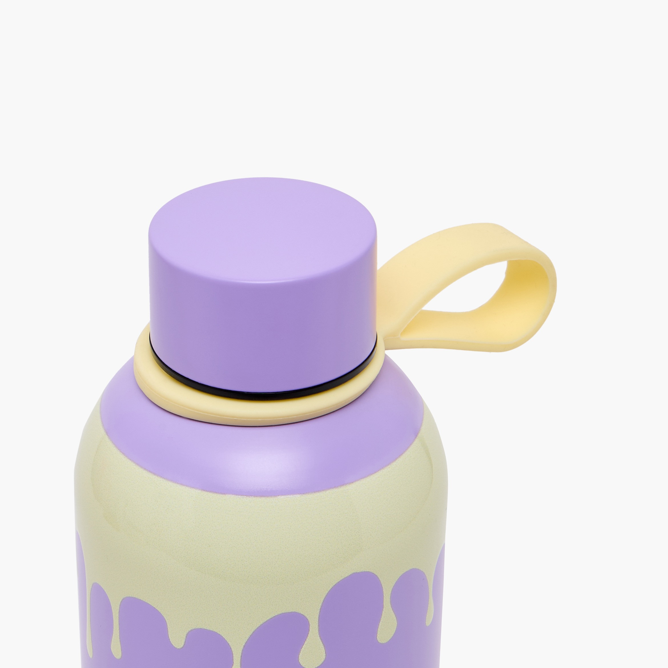 Milk Candy Printed Stainless Steel Water Bottle with Loop Handle-school-waterbottles-image-4