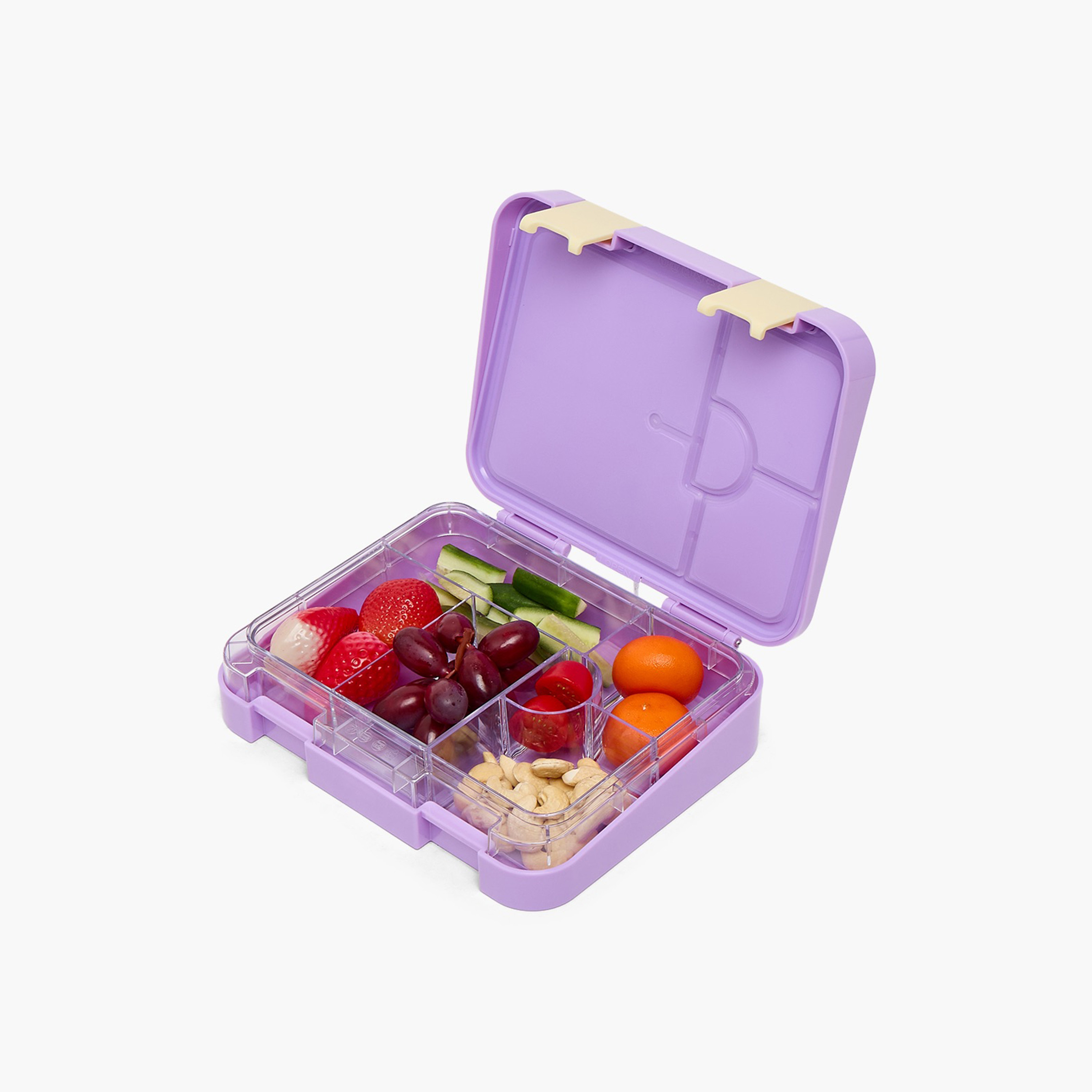 Milk Candy Printed Bento Lunch Box for Girls with Clip Lock Closure-school-lunchessentials-lunchboxes-image-9