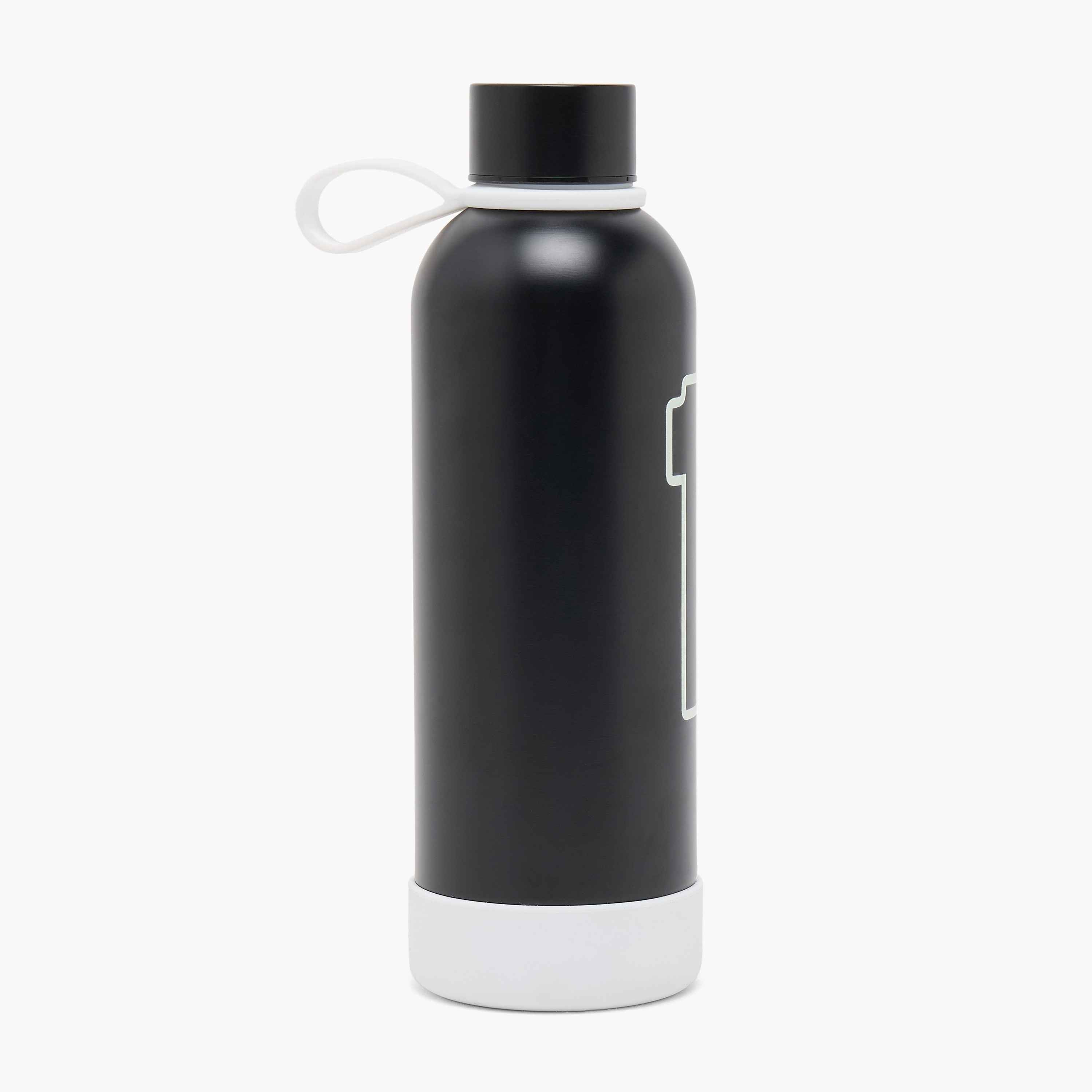 Celebrity Icons Kylian Mbappé Stainless Steel Water Bottle with Wide Mouth and Carry Loop-school-waterbottles-image-3
