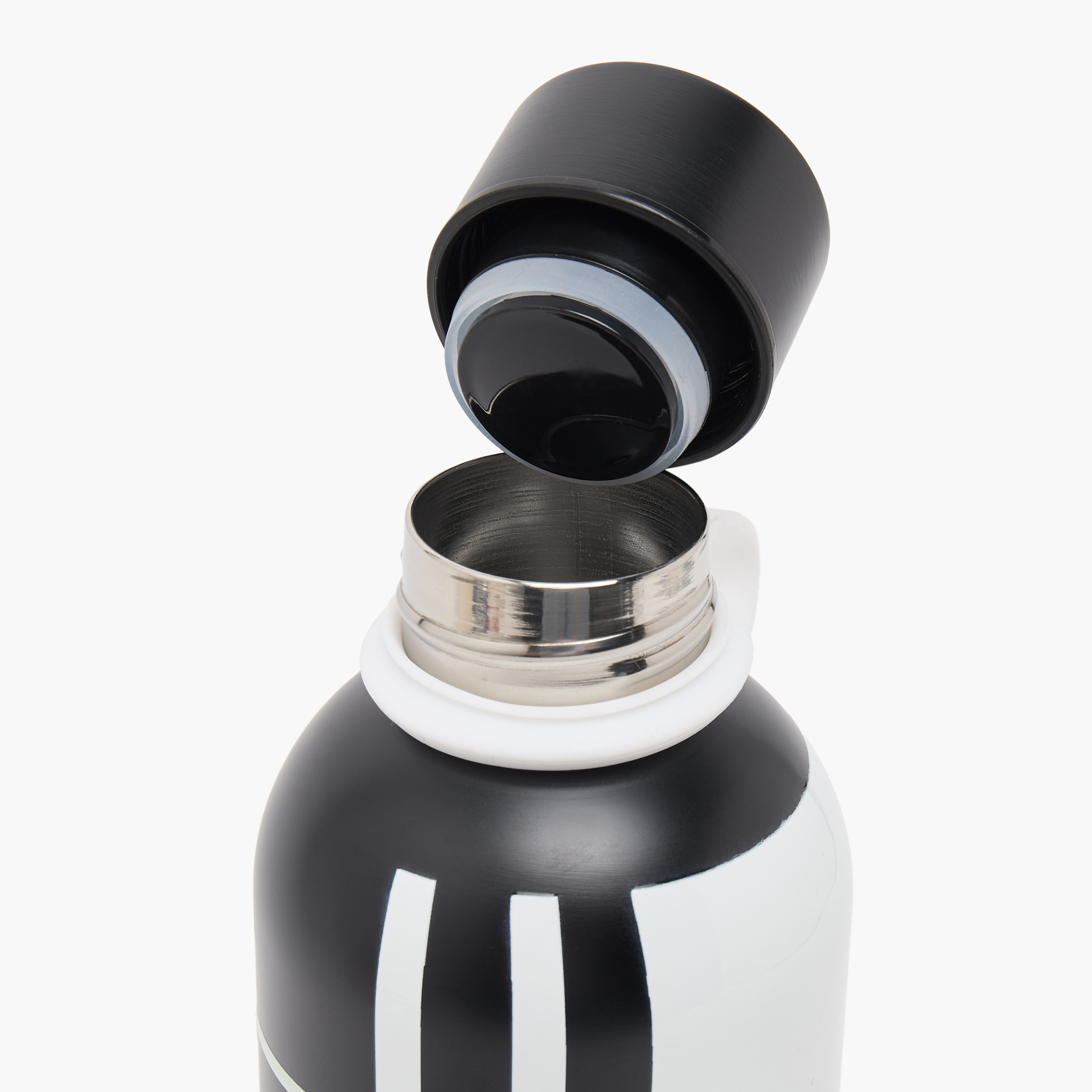 Celebrity Icons Kylian Mbappé Stainless Steel Water Bottle with Wide Mouth and Carry Loop-school-waterbottles-image-6