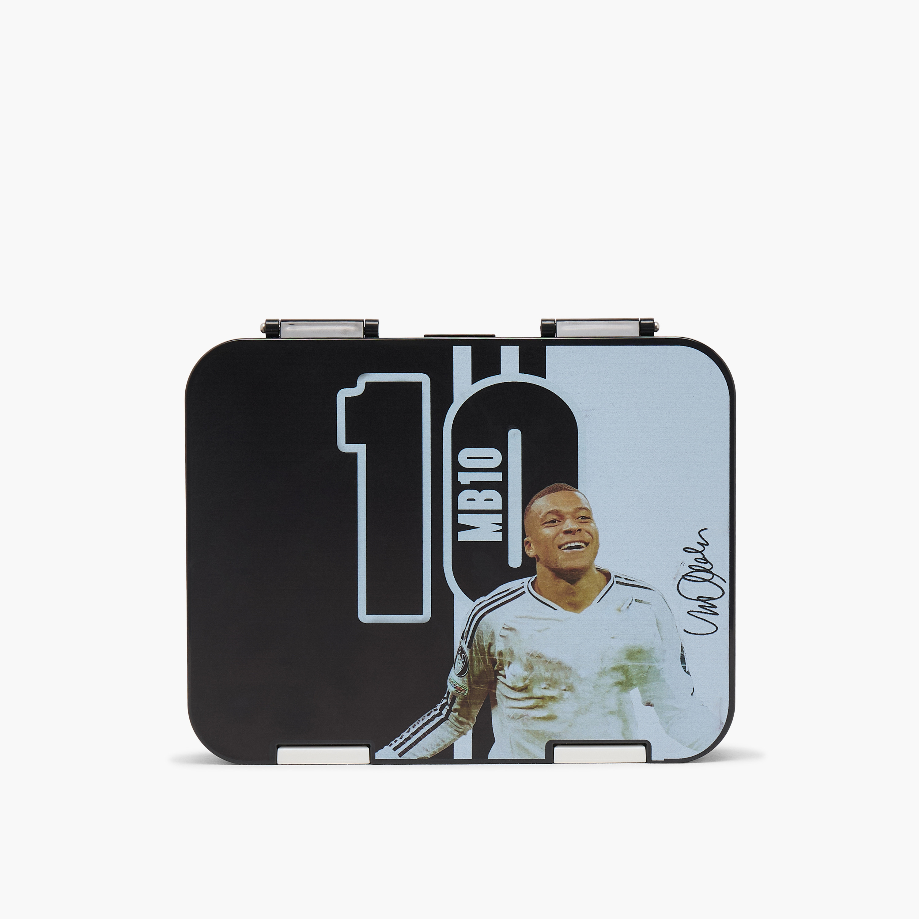 Celebrity Icons Kylian Mbappe Bento Lunch Box for Boys with Clip Lock Lid-school-lunchessentials-lunchboxes-image-4