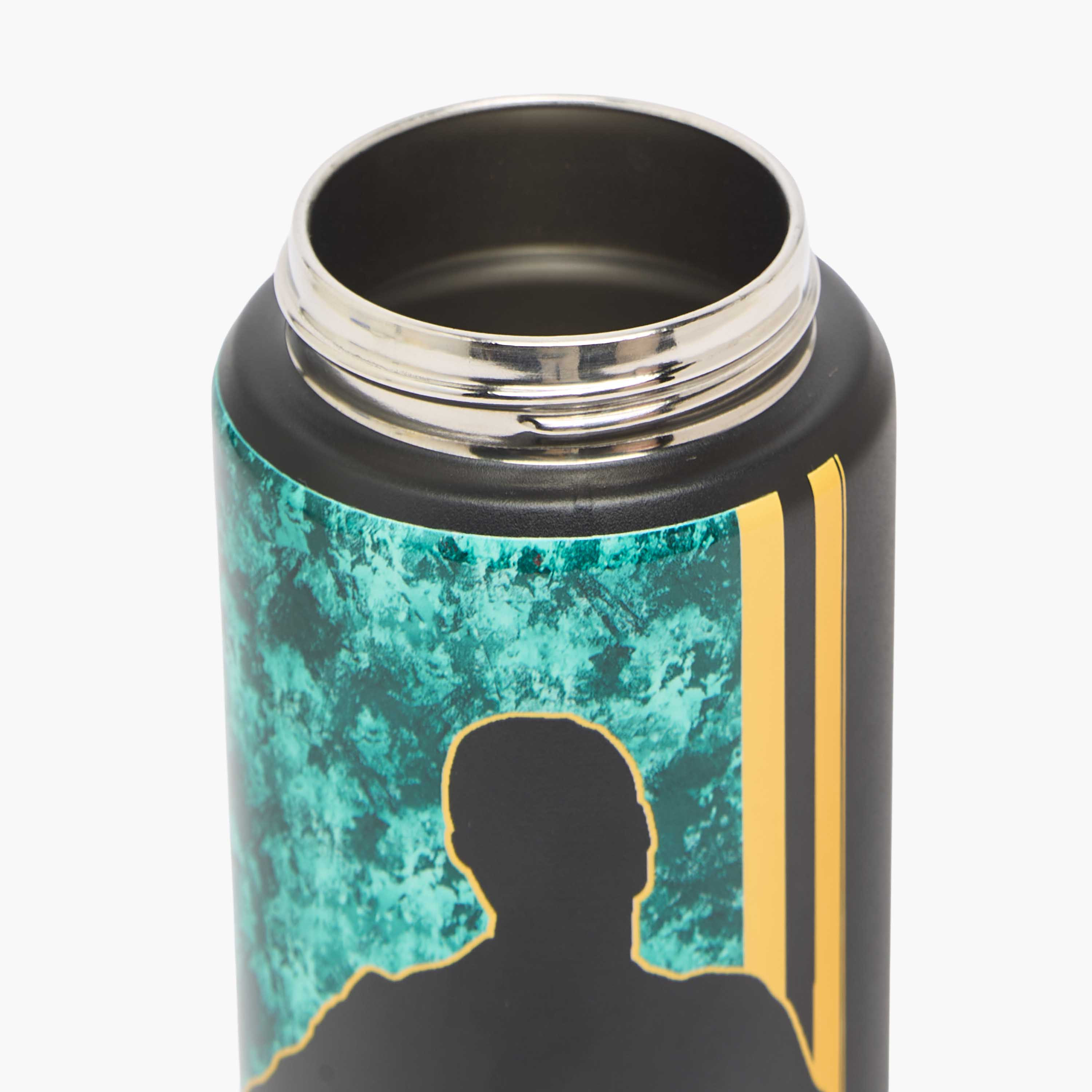 Celebrity Icons Cristiano Ronaldo Print Stainless Steel Water Bottle with Spout and Handle-school-waterbottles-image-5