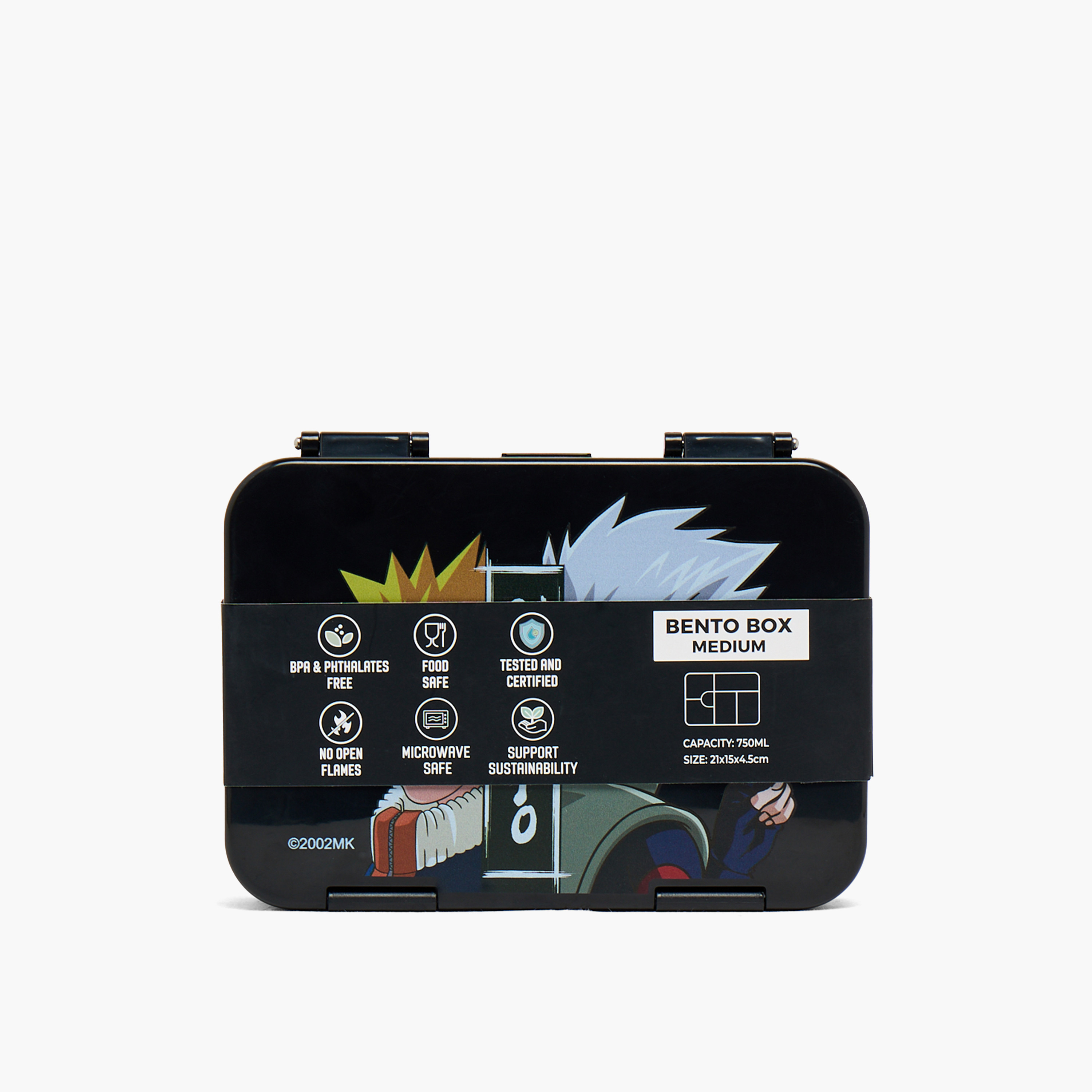 صندوق غداء بأقسام وطبعات ناروتو للأولاد من هوليود ماجيك - 750 مل-school-lunchessentials-lunchboxes-image-11