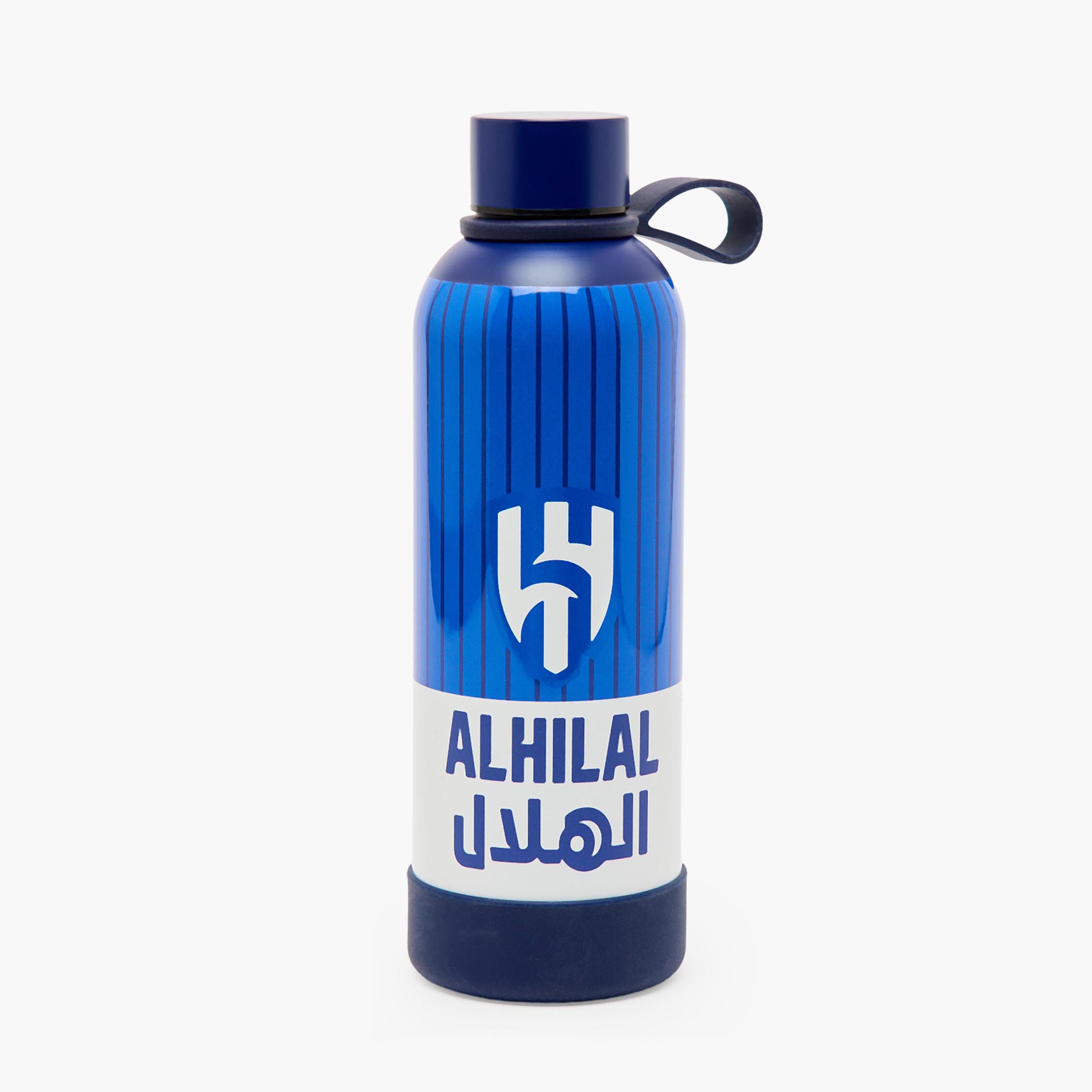 قارورة مياه ستانلس ستيل بمقبض حلقة وطبعات الهلال من هوليوود ماجيك-school-waterbottles-image-1