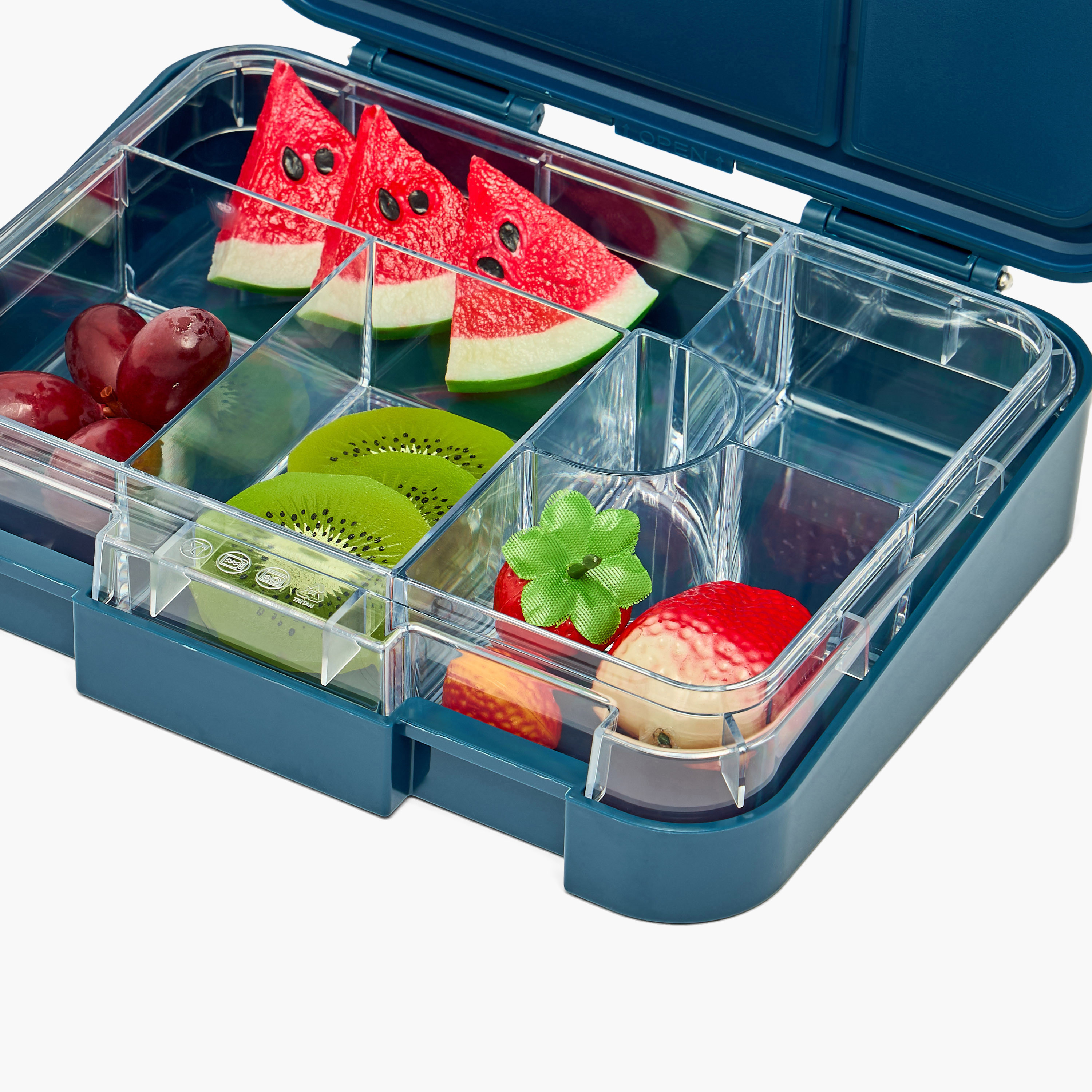 صندوق غداء مقسم للأولاد بطبعات ماجيك بيتش من هوليوود - 1 لتر-school-lunchessentials-lunchboxes-image-9