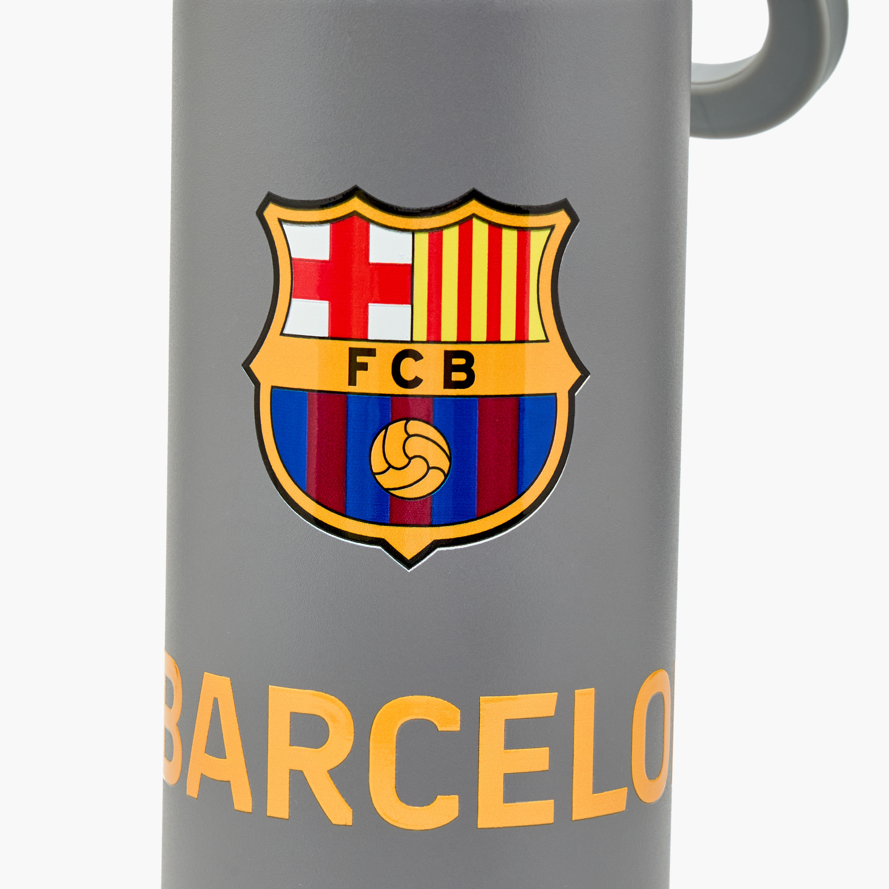 FC Barcelona Print Stainless Steel Water Bottle with Spout and Handle-school-waterbottles-image-7