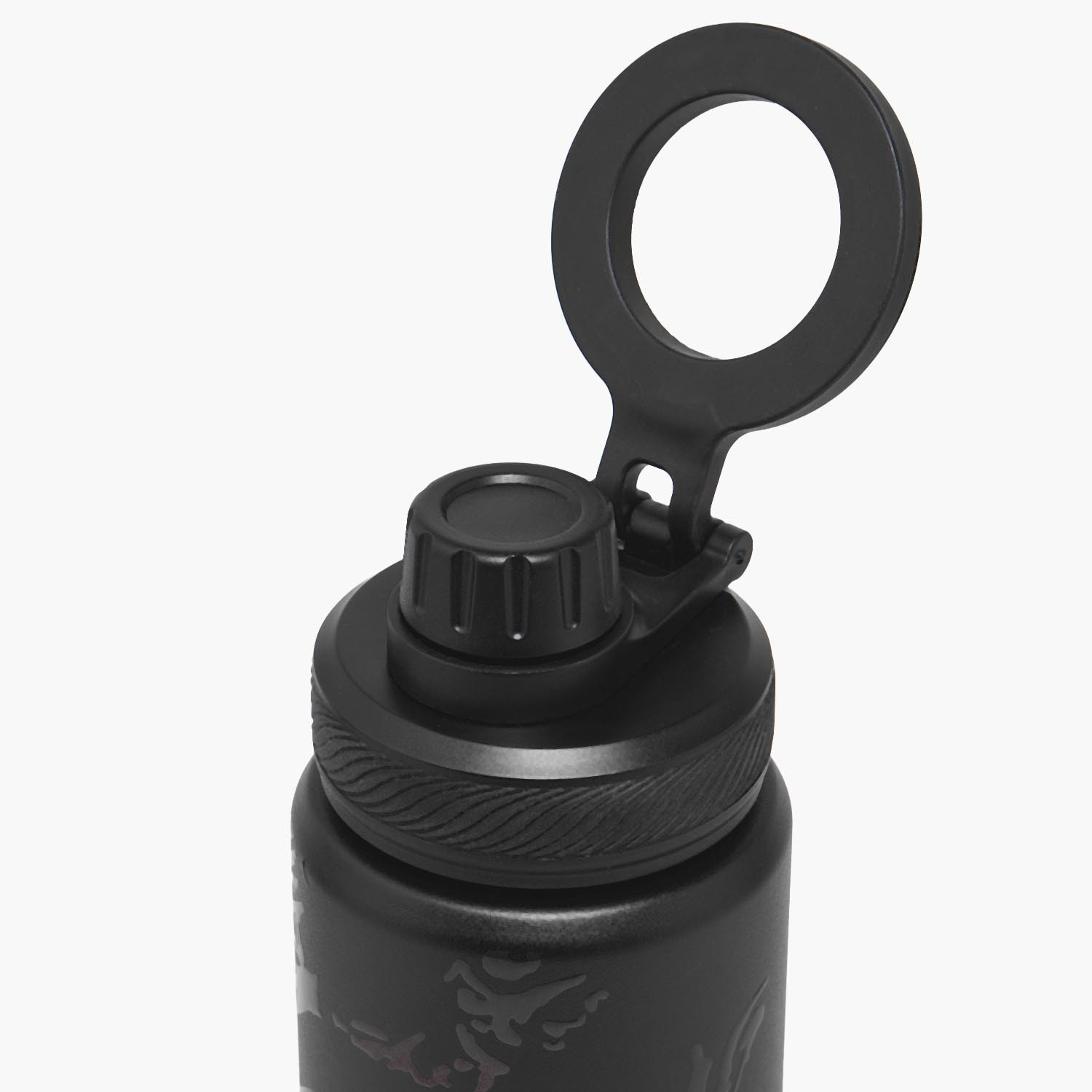 قارورة مياه ستانلس ستيل بطبعات ناروتو مع فوهة ومقبض من هوليوود ماجيك-school-waterbottles-image-4
