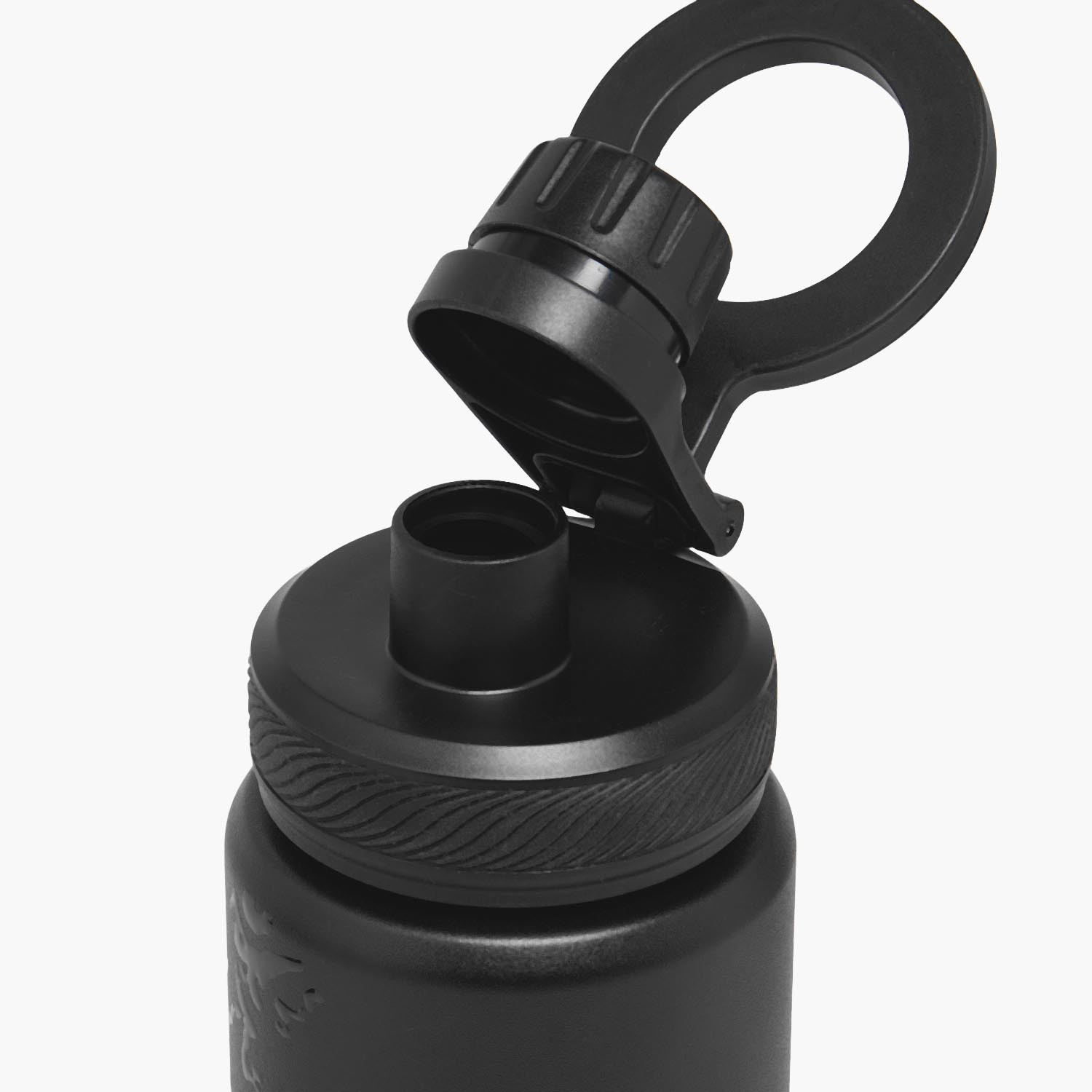 قارورة مياه ستانلس ستيل بطبعات ناروتو مع فوهة ومقبض من هوليوود ماجيك-school-waterbottles-image-6