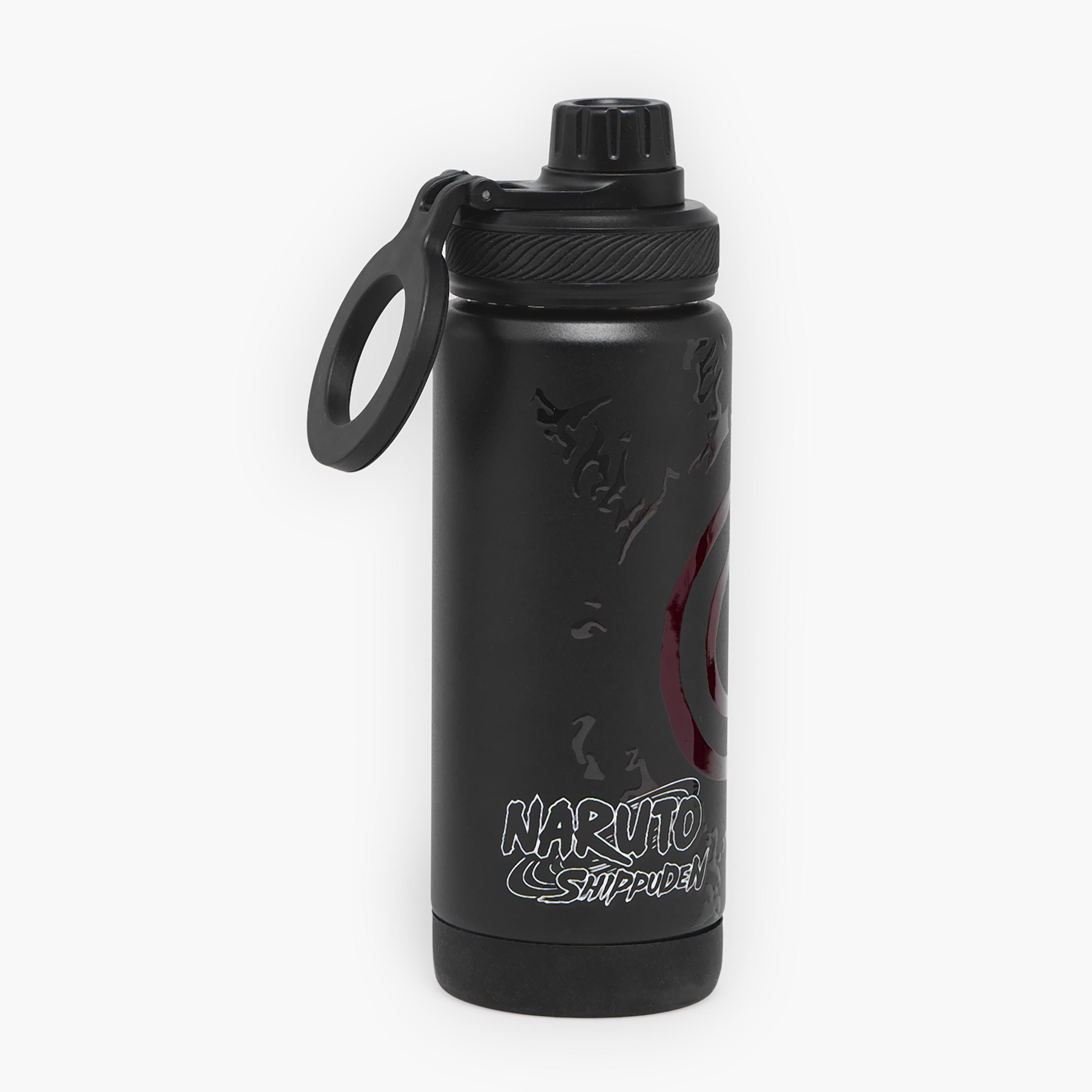 قارورة مياه ستانلس ستيل بطبعات ناروتو مع فوهة ومقبض من هوليوود ماجيك-school-waterbottles-image-7