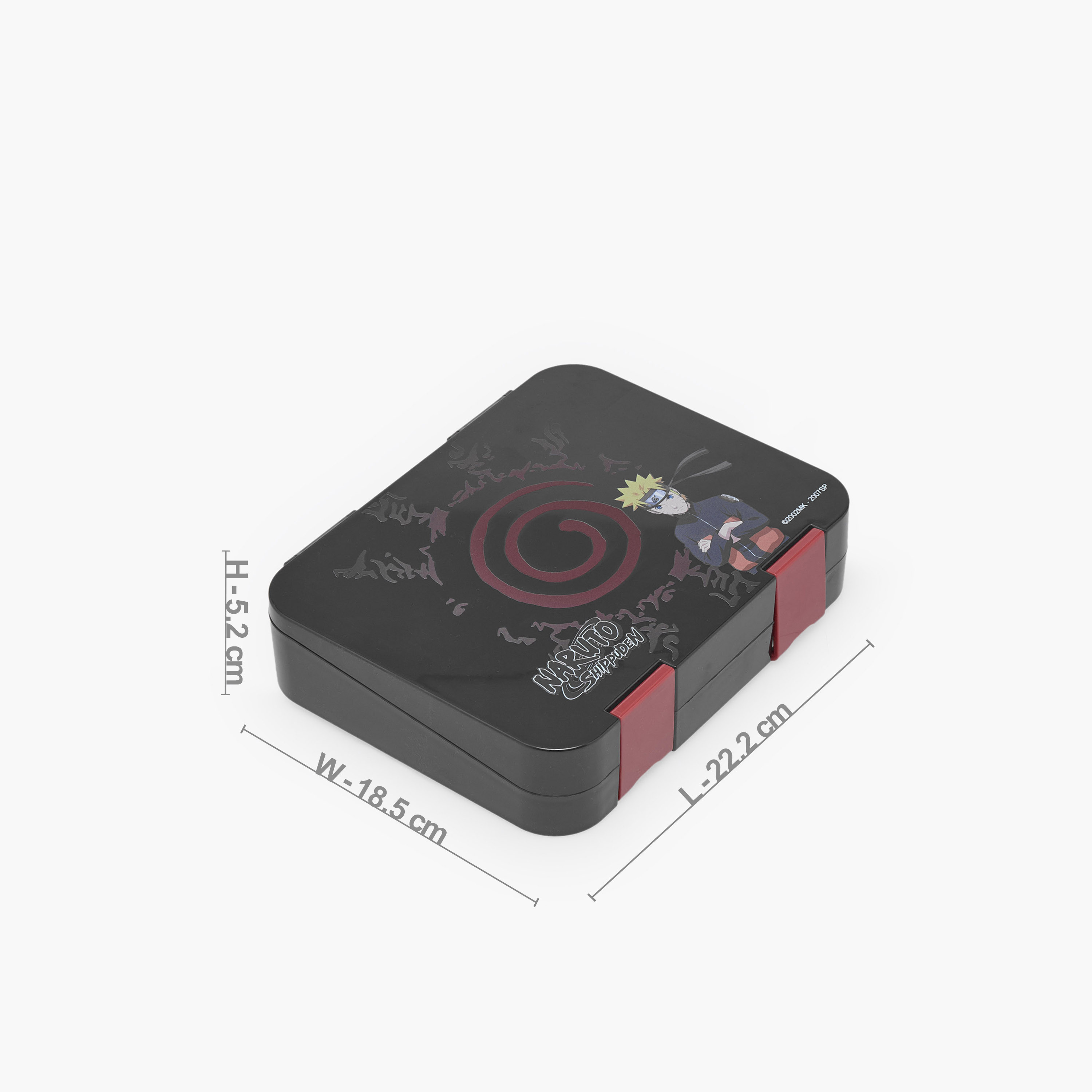صندوق غداء بينتو بغطاء بقفل إغلاق وطبعات ناروتو من هوليوود ماجيك - 1 لتر-school-lunchessentials-lunchboxes-image-11
