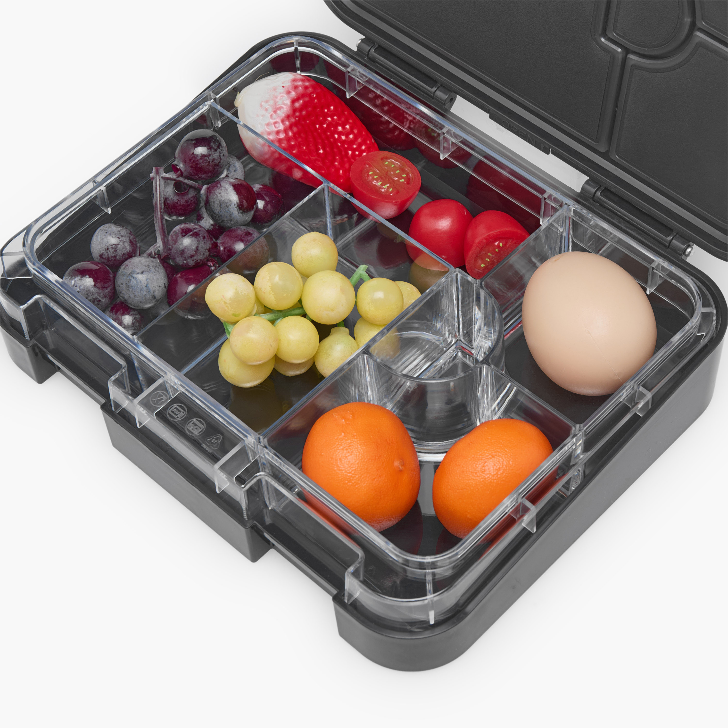 صندوق غداء بينتو بغطاء بقفل إغلاق وطبعات ناروتو من هوليوود ماجيك - 1 لتر-school-lunchessentials-lunchboxes-image-10