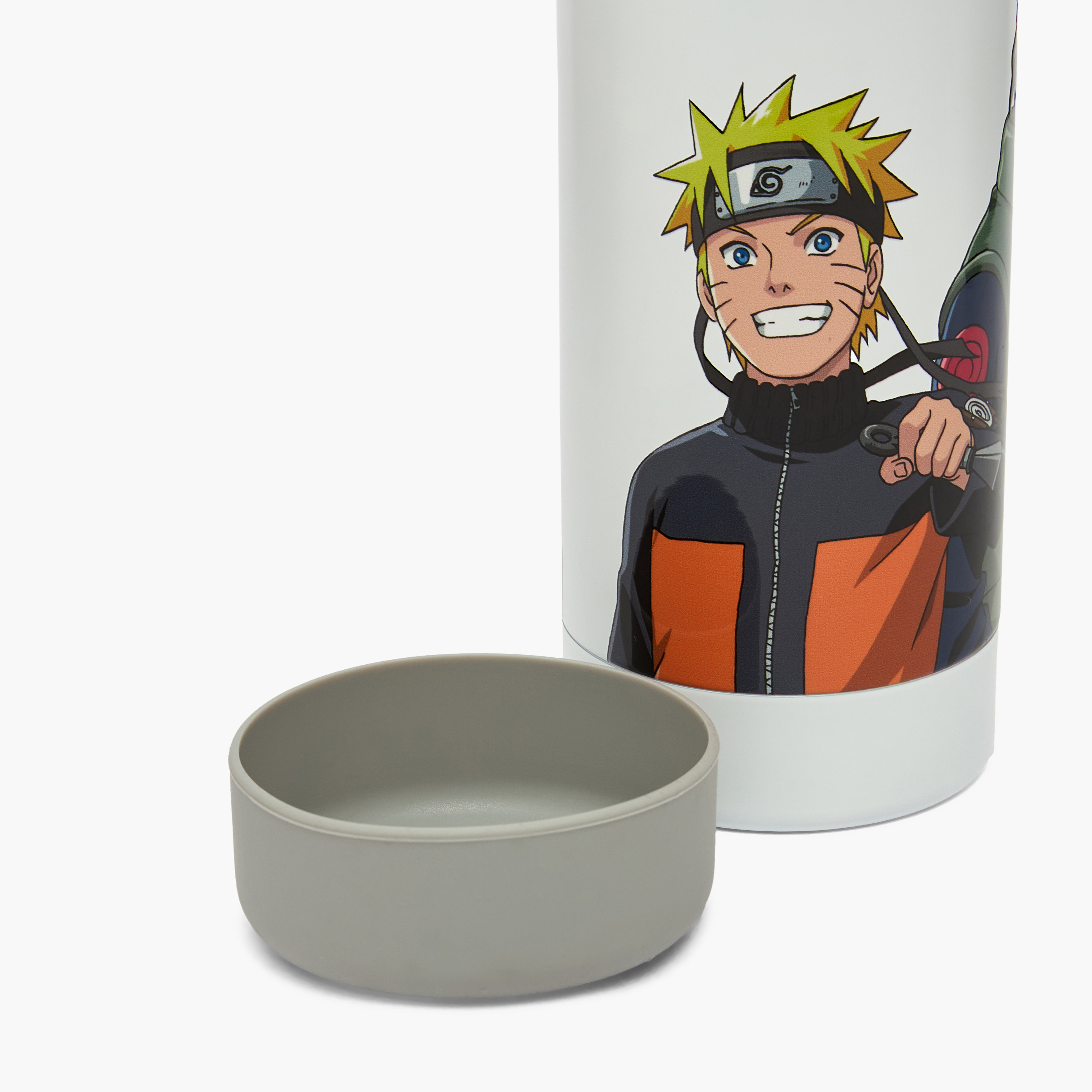 Hollywood Magic Naruto Print Stainless Steel Water Bottle with Loop Handle-school-waterbottles-image-7