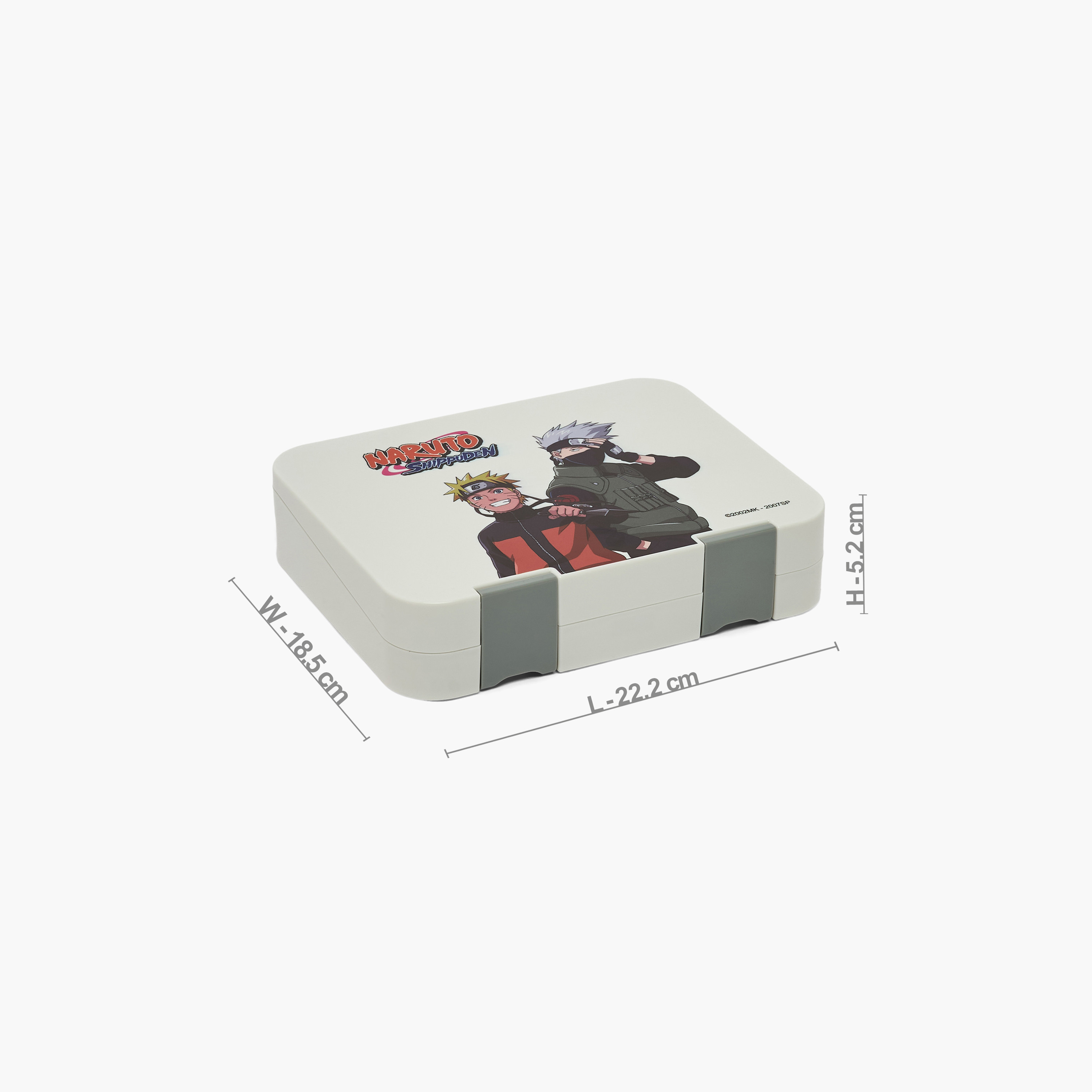 Hollywood Magic Naruto Shippuden Bento Lunch Box for Boys with Clip Lock Lid - 1 L-school-lunchessentials-lunchboxes-image-11