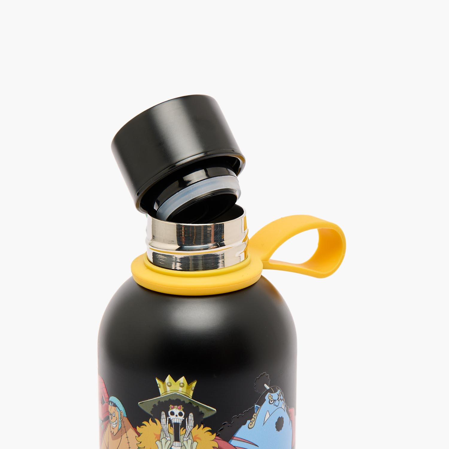 Hollywood Magic One Piece Print Stainless Steel Water Bottle with Loop Handle-school-waterbottles-image-6