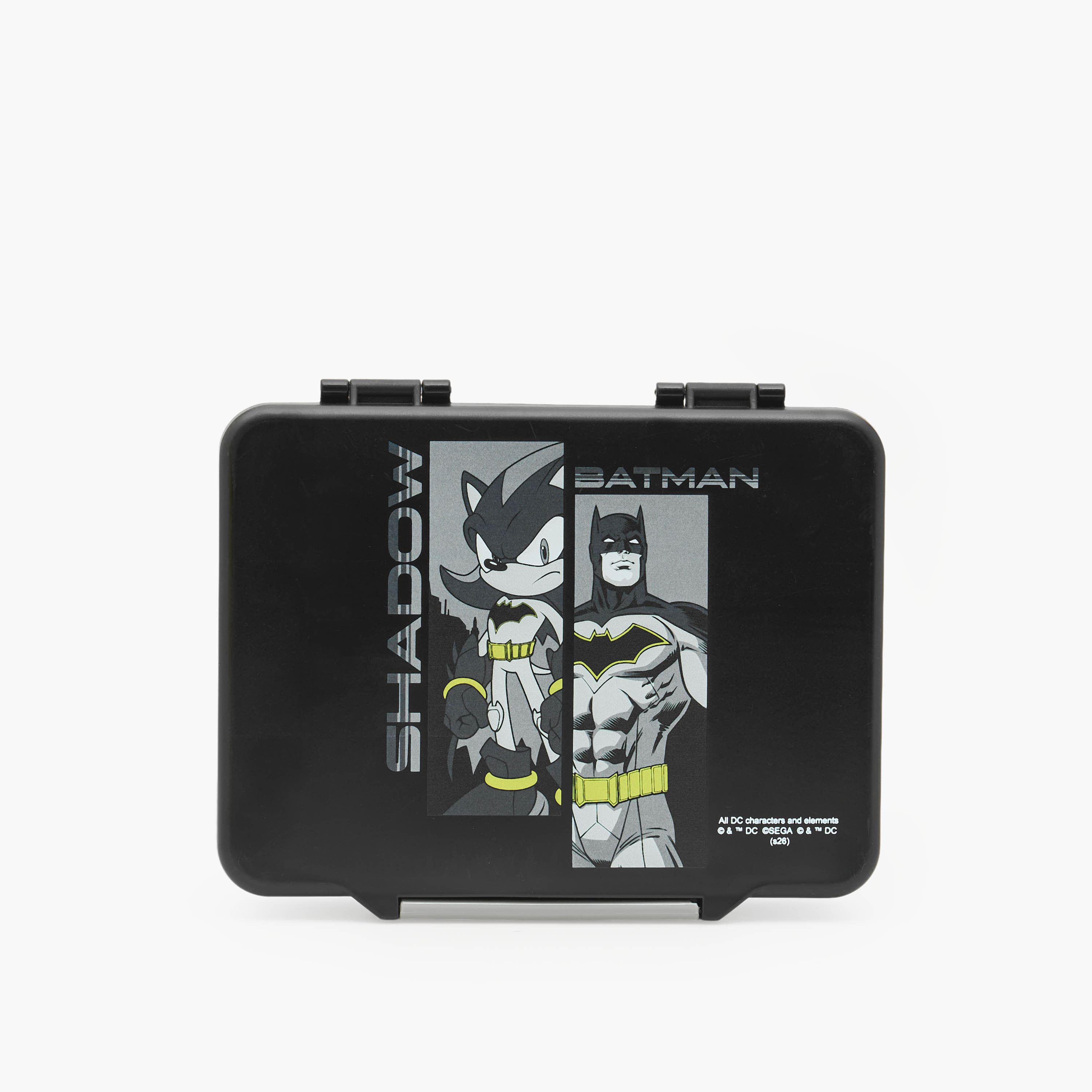 Hollywood Magic Batman Print Bento Lunch Box for Boys with Cutlery - 1.2 L-school-lunchessentials-lunchboxes-image-4