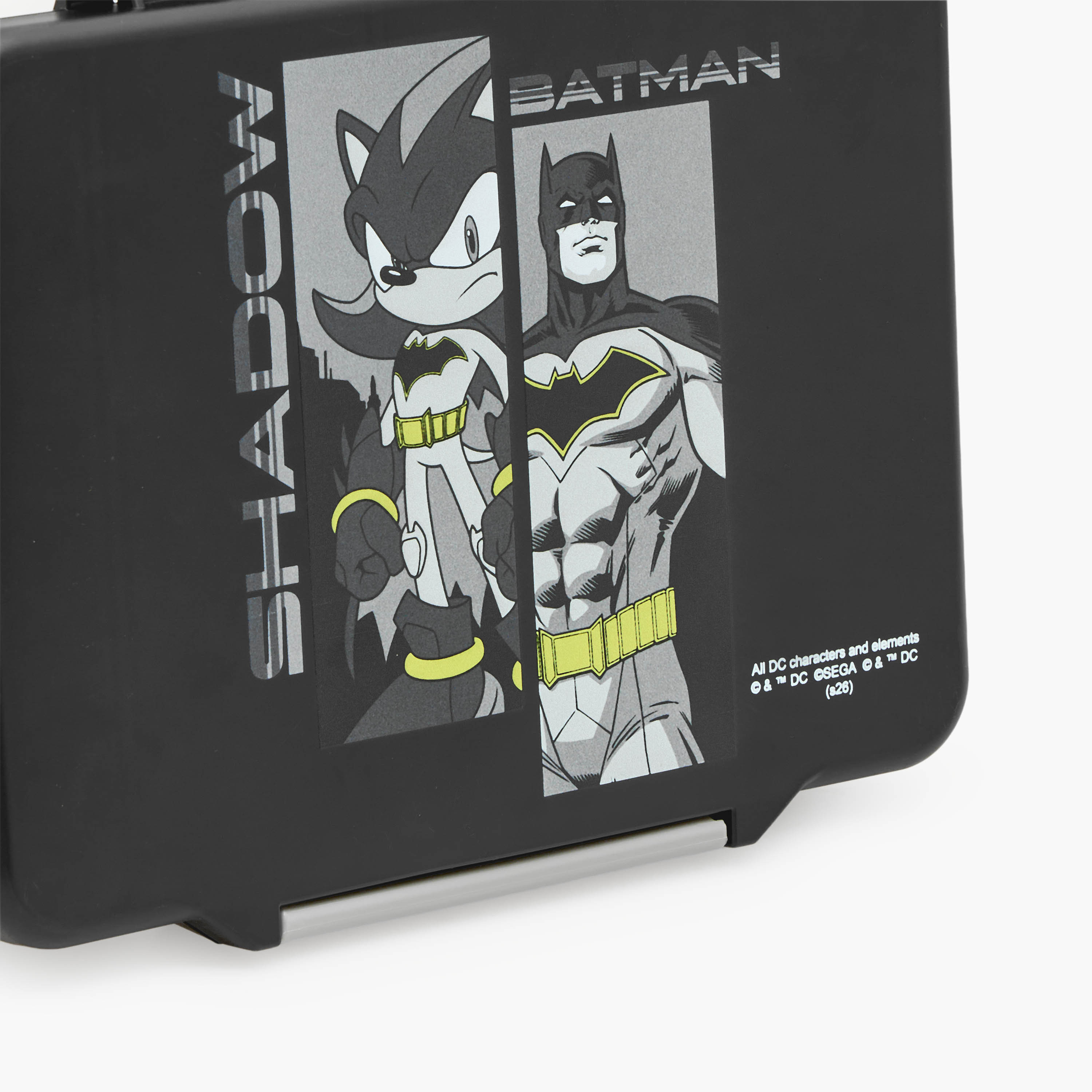 Hollywood Magic Batman Print Bento Lunch Box for Boys with Cutlery - 1.2 L-school-lunchessentials-lunchboxes-image-5