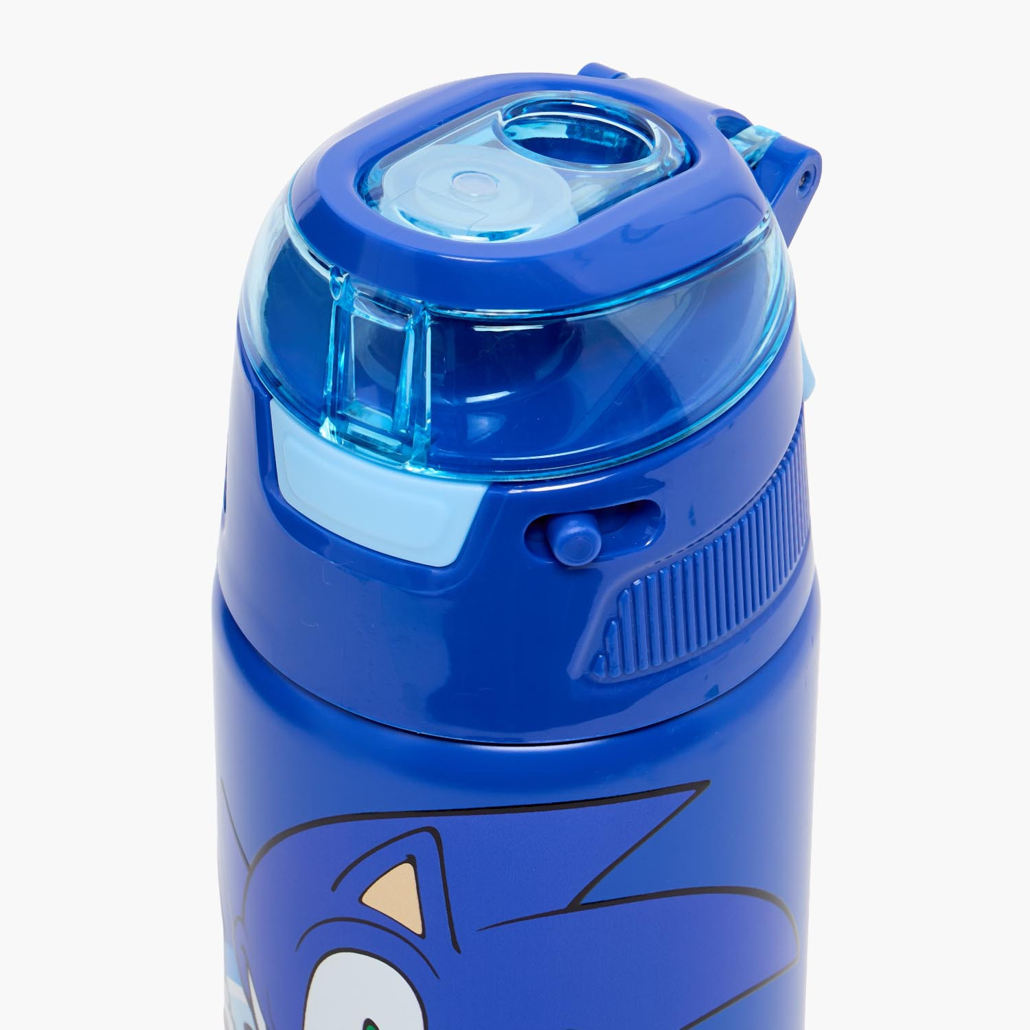 قارورة مياه ستانلس ستيل بفوهة وطبعات سونيك ومقبض من هوليوود ماجيك-school-waterbottles-image-4