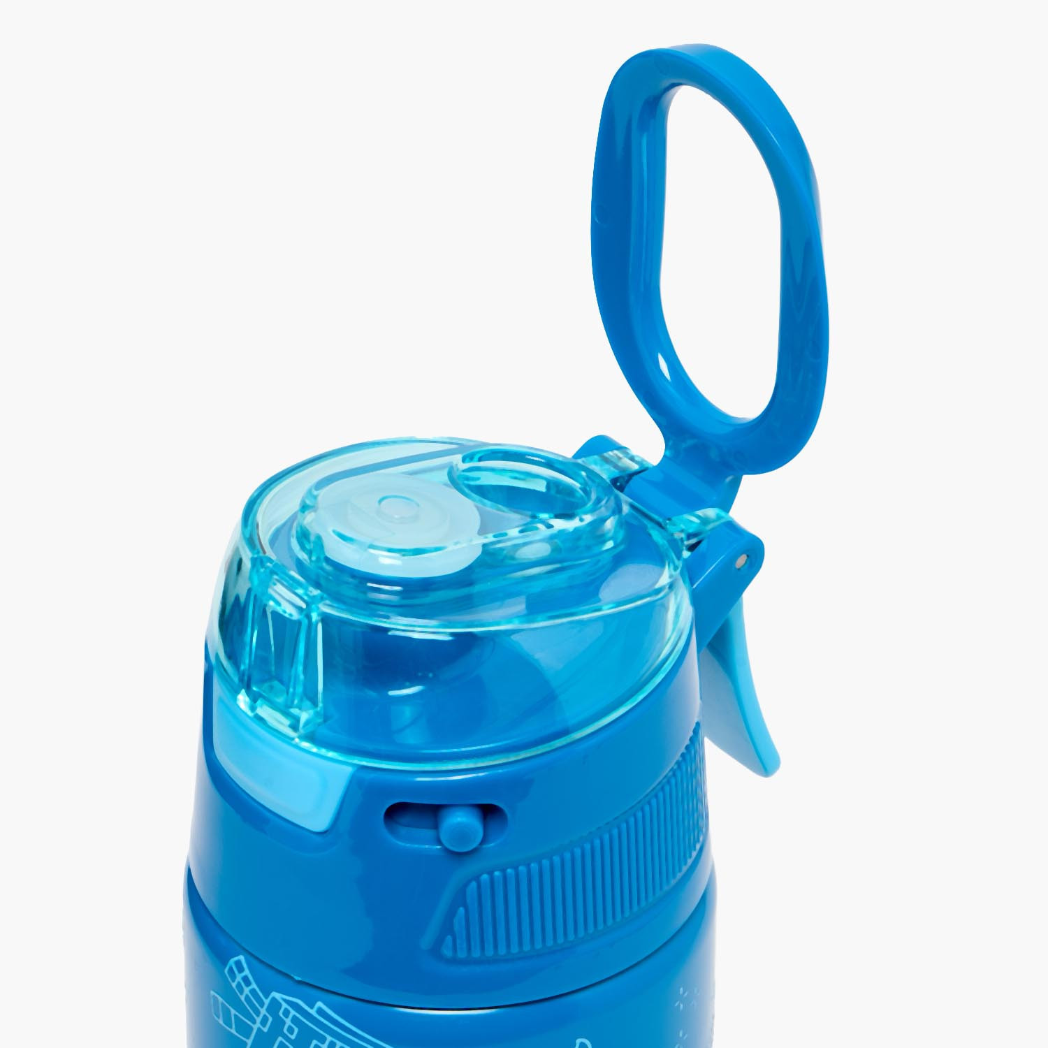 قارورة ماء ستانلس ستيل بطبعة ماين كرافت بفوهة ومقبض من هوليوود ماجيك-school-waterbottles-image-7