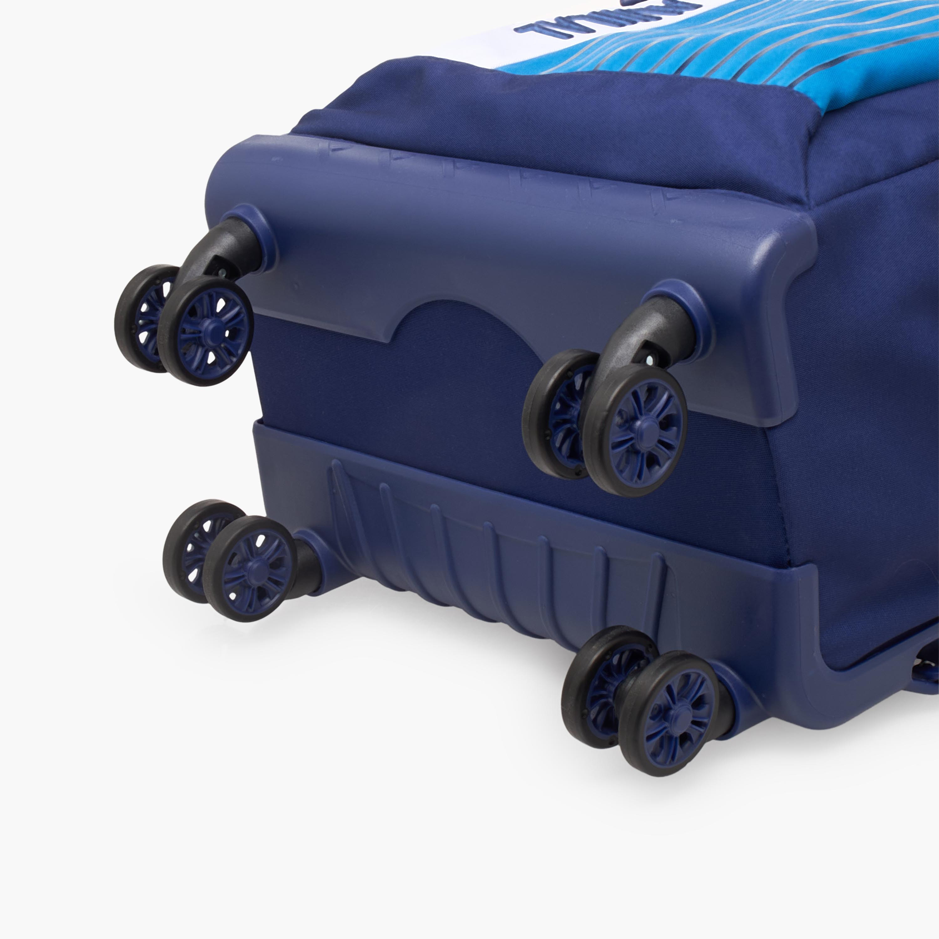 Hollywood Magic Striped Trolley Bag for Boys 8-12 Years with Durable Wheels - 18 inches-school-bagsandbackpacks-trolleybags-image-13