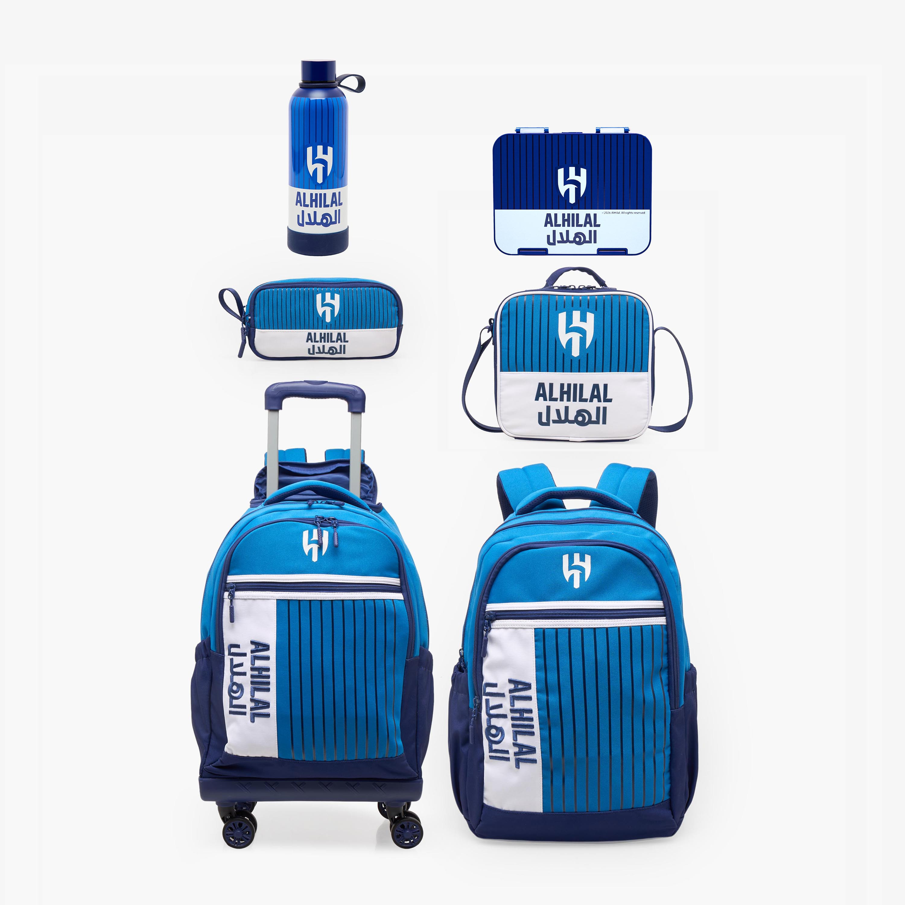 Hollywood Magic Striped Trolley Bag for Boys 8-12 Years with Durable Wheels - 18 inches-school-bagsandbackpacks-trolleybags-image-15