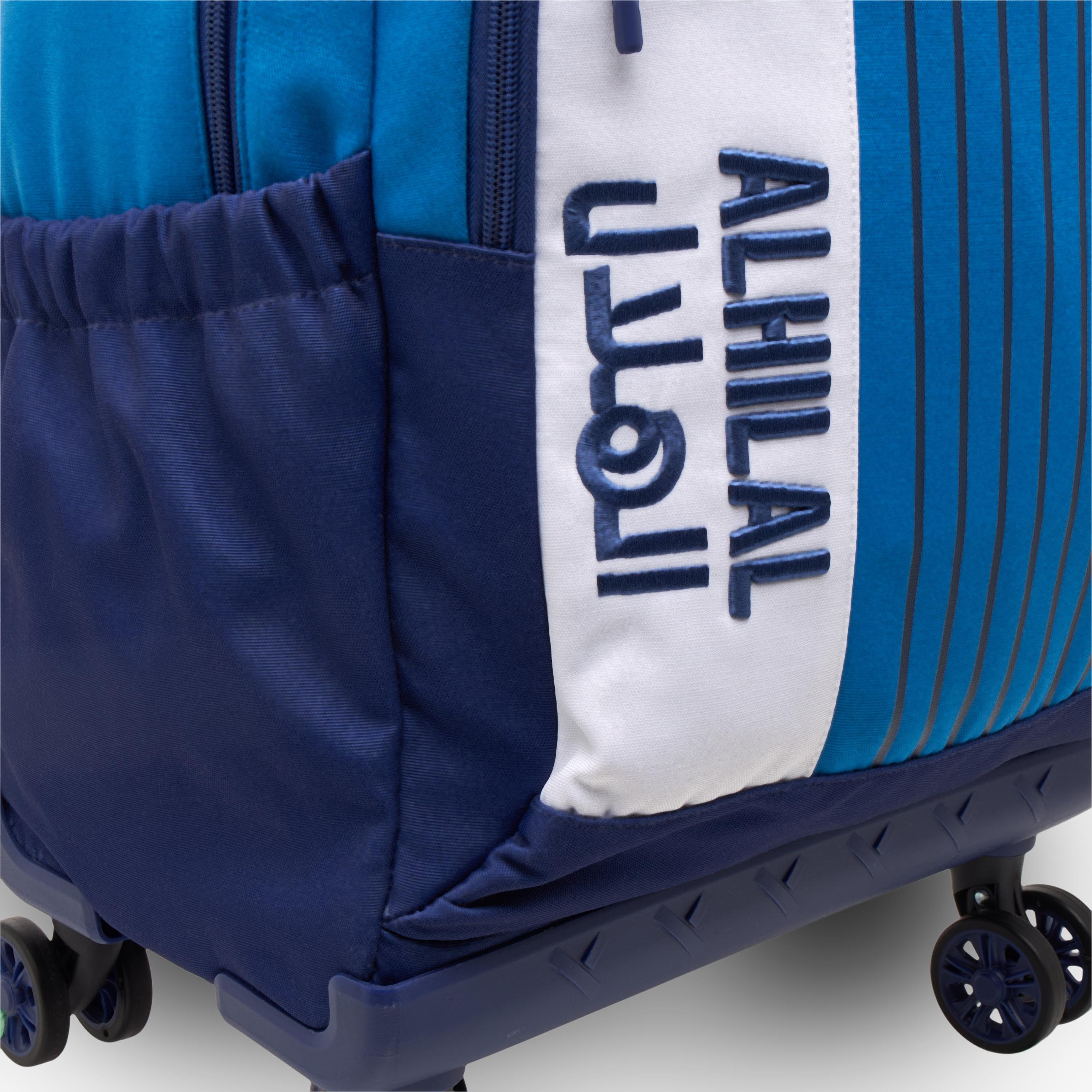 Hollywood Magic Striped Trolley Bag for Boys 8-12 Years with Durable Wheels - 18 inches-school-bagsandbackpacks-trolleybags-image-4