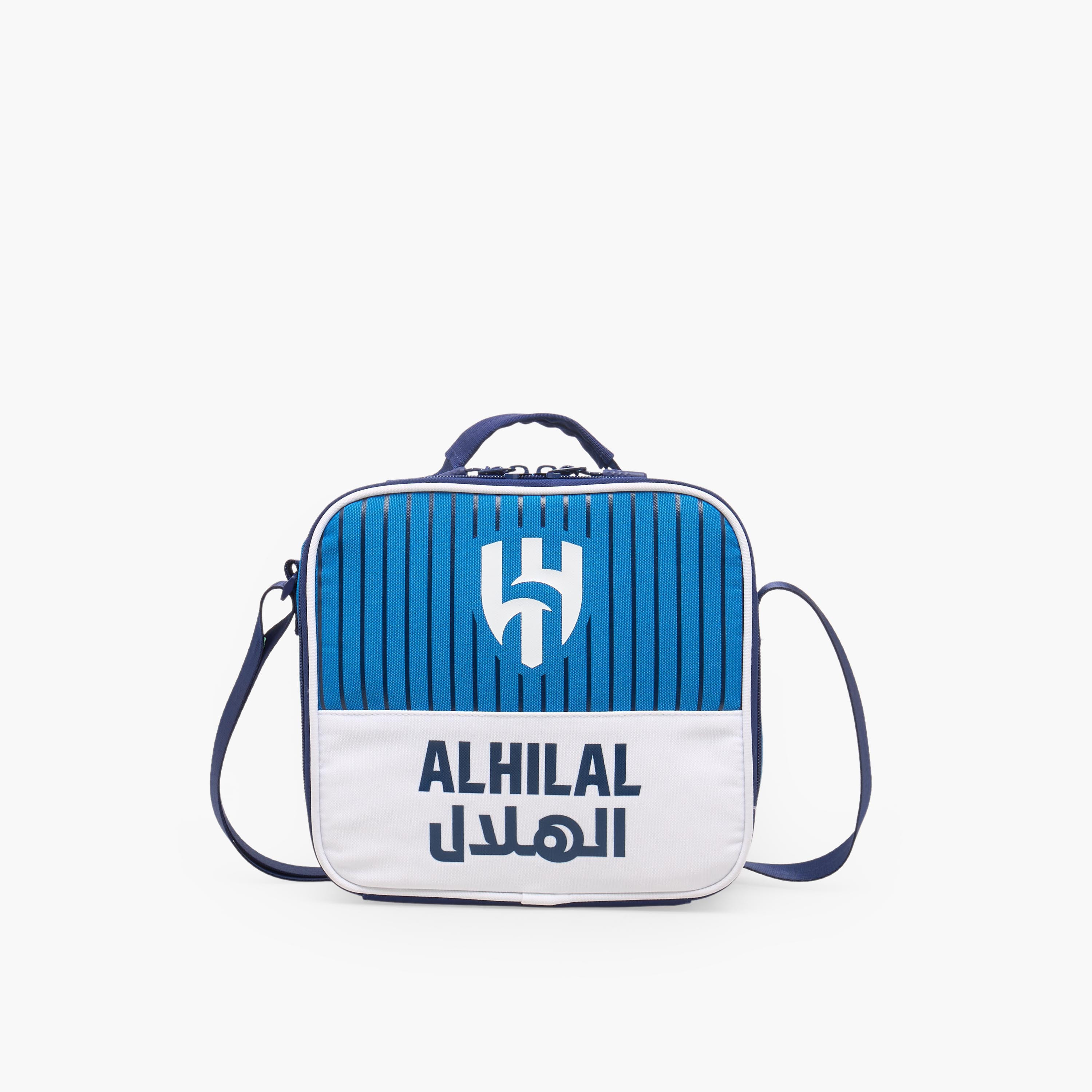 شنطة غداء بطبعة الهلال للأولاد من 8-12 سنة مع عزل حراري من هوليوود ماجيك-school-lunchessentials-lunchbags-image-1
