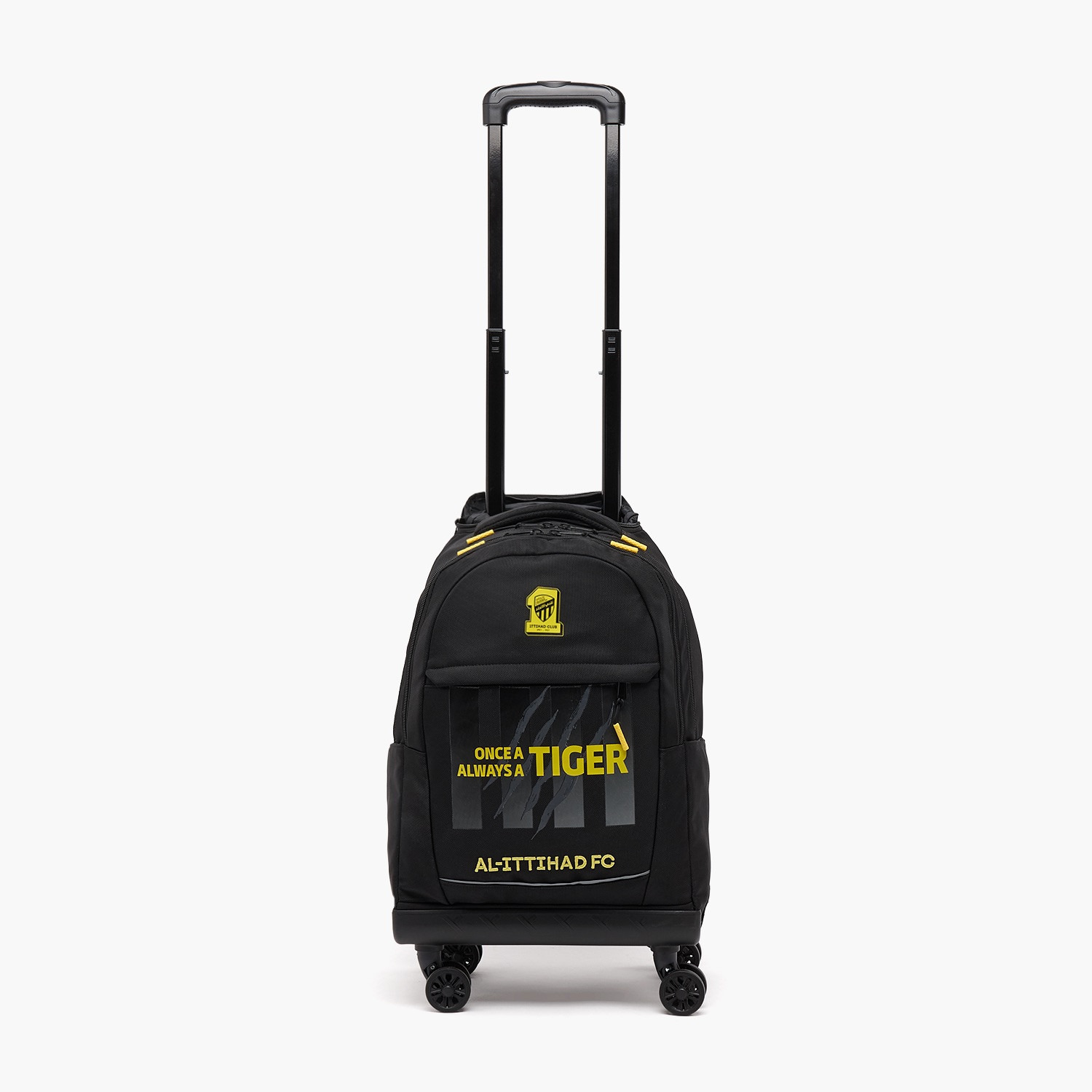 Hollywood Magic Al Ittihad Print Trolley Bag for Boys 8-12 Years Retractable Handle - 18 inches-school-bagsandbackpacks-trolleybags-image-2