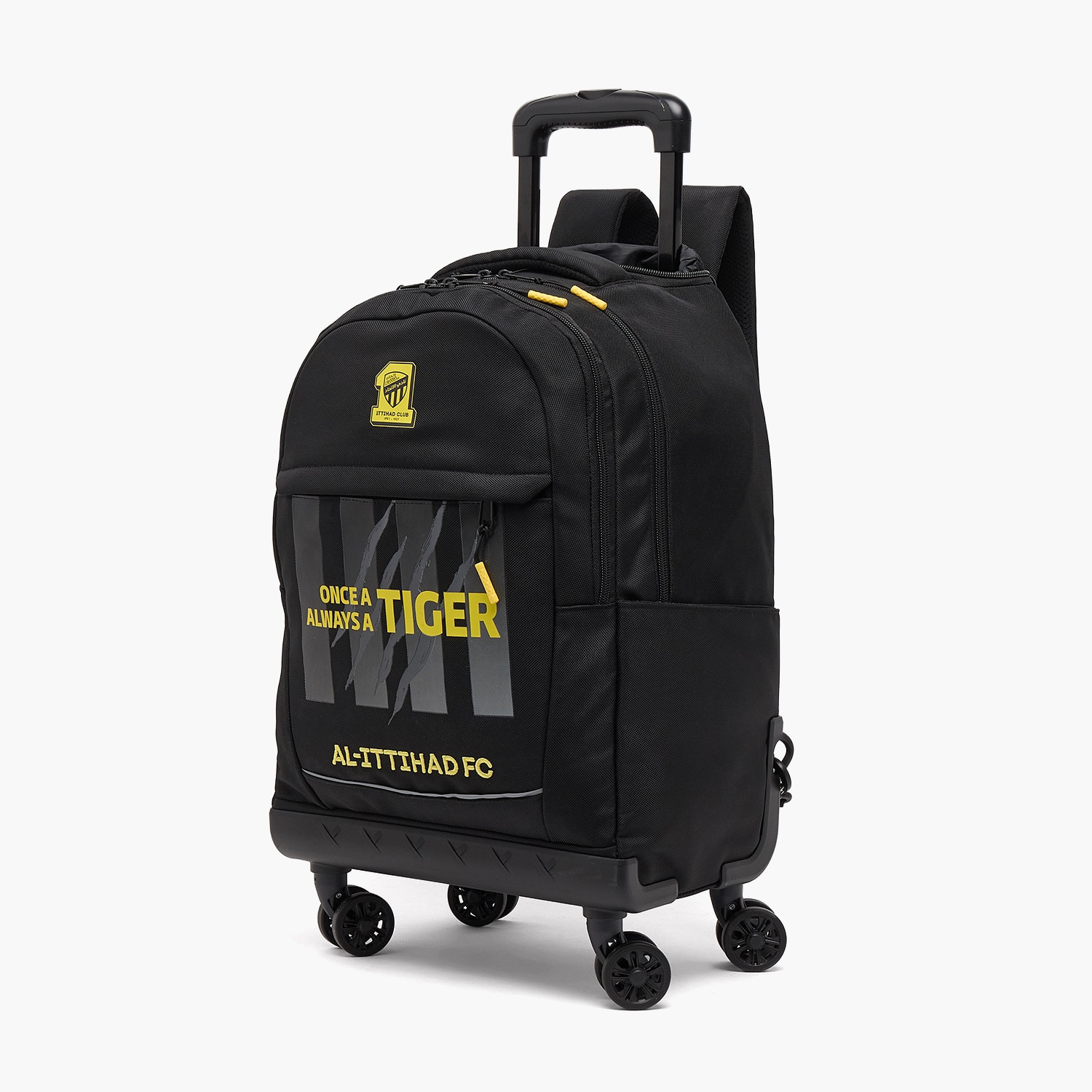 Hollywood Magic Al Ittihad Print Trolley Bag for Boys 8-12 Years Retractable Handle - 18 inches-school-bagsandbackpacks-trolleybags-image-8