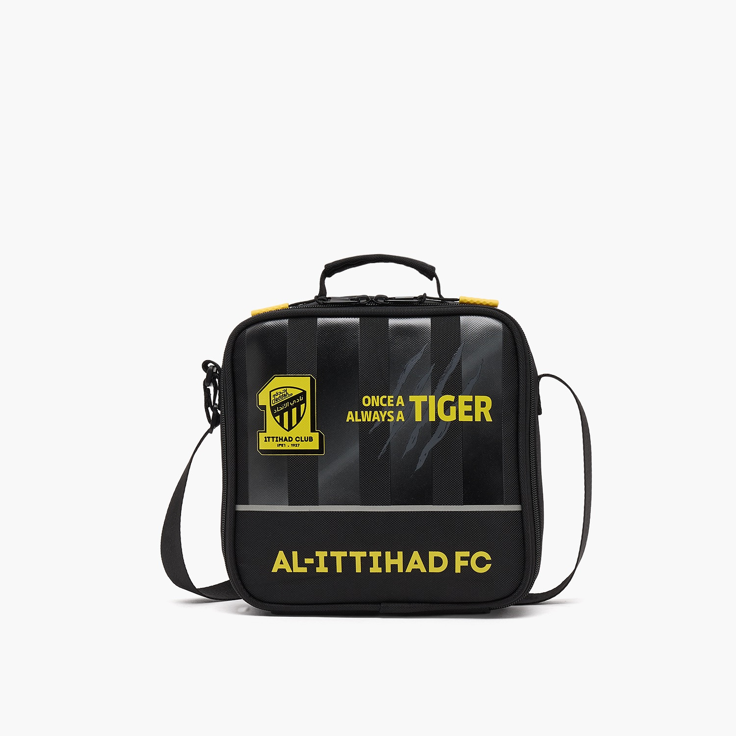Hollywood Magic Al Ittihad Print Lunch Bag for Boys with Adjustable Strap-school-lunchessentials-lunchbags-image-1