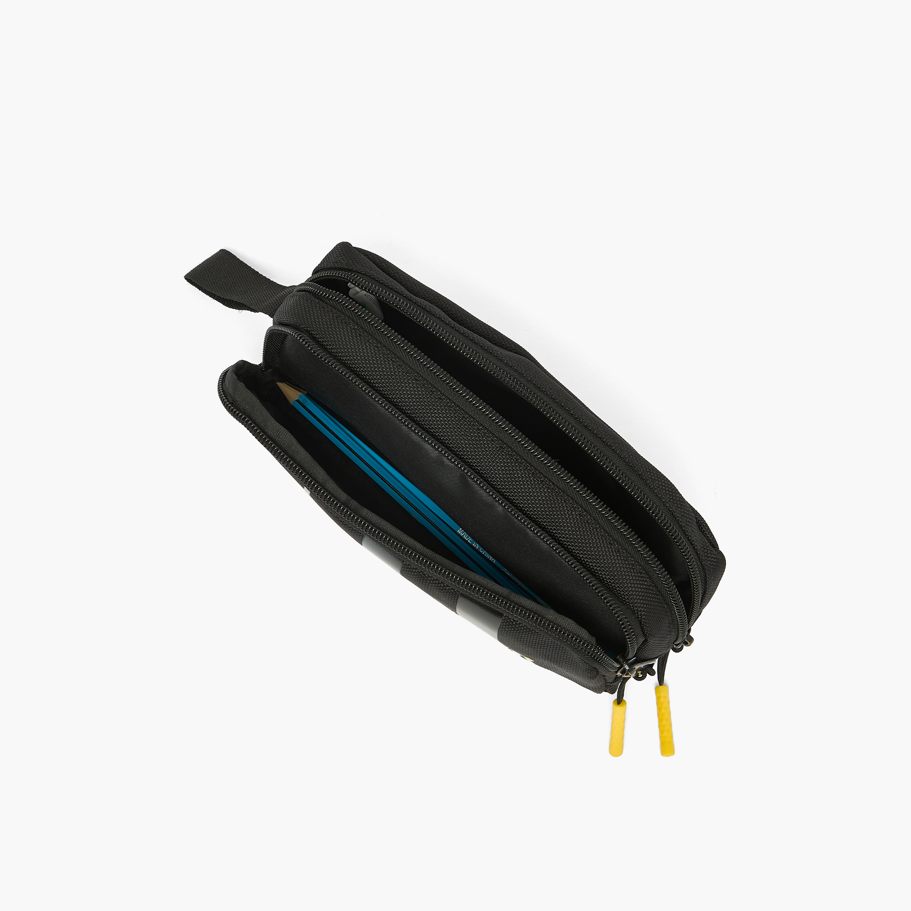Hollywood Magic Al Ittihad Print Pencil Pouch with 2 Compartments-school-stationery-pencilcases-image-7