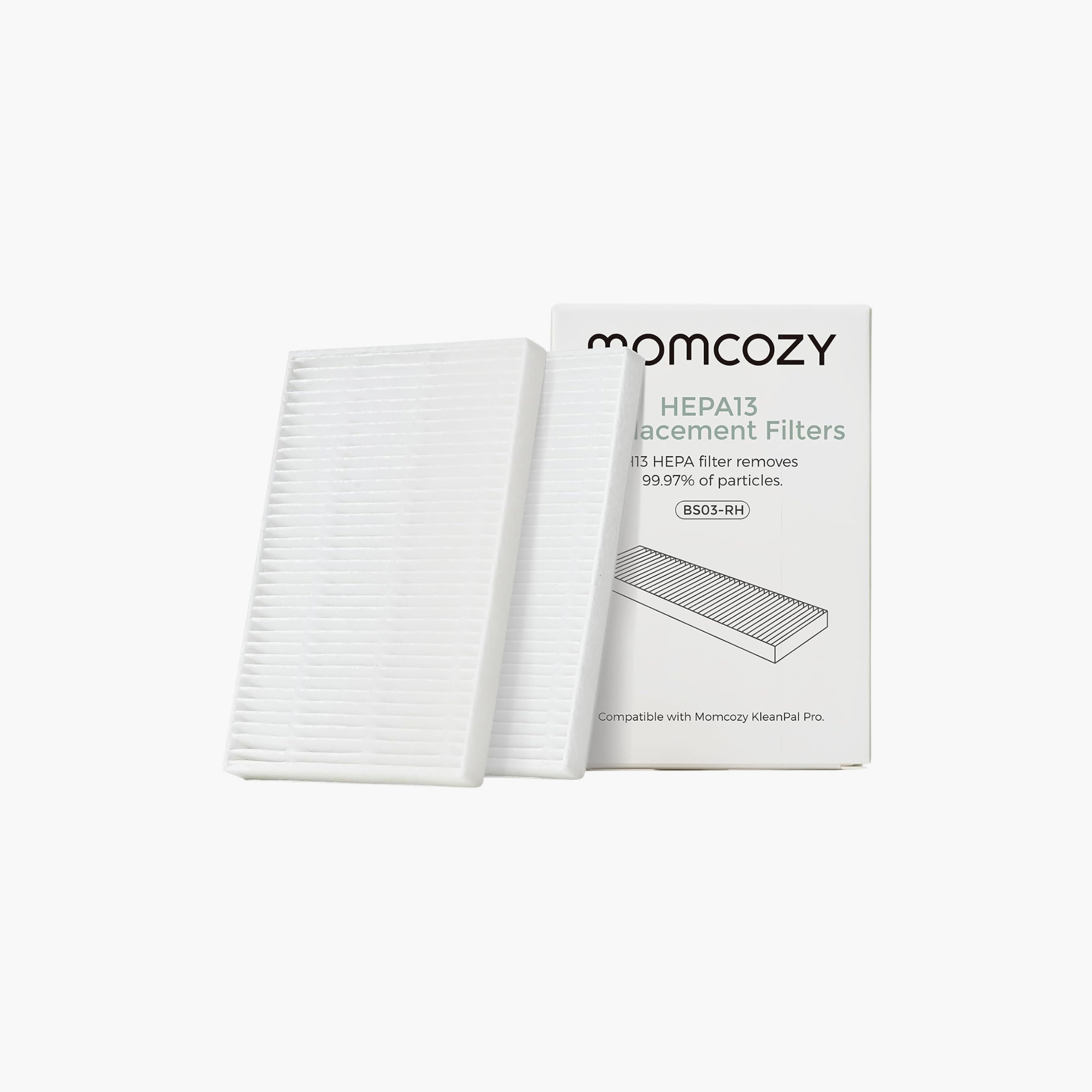 Momcozy 2-Piece KleanPal Pro Air Filter Replacement-baby-feeding-sterilizersandwarmers-image-1
