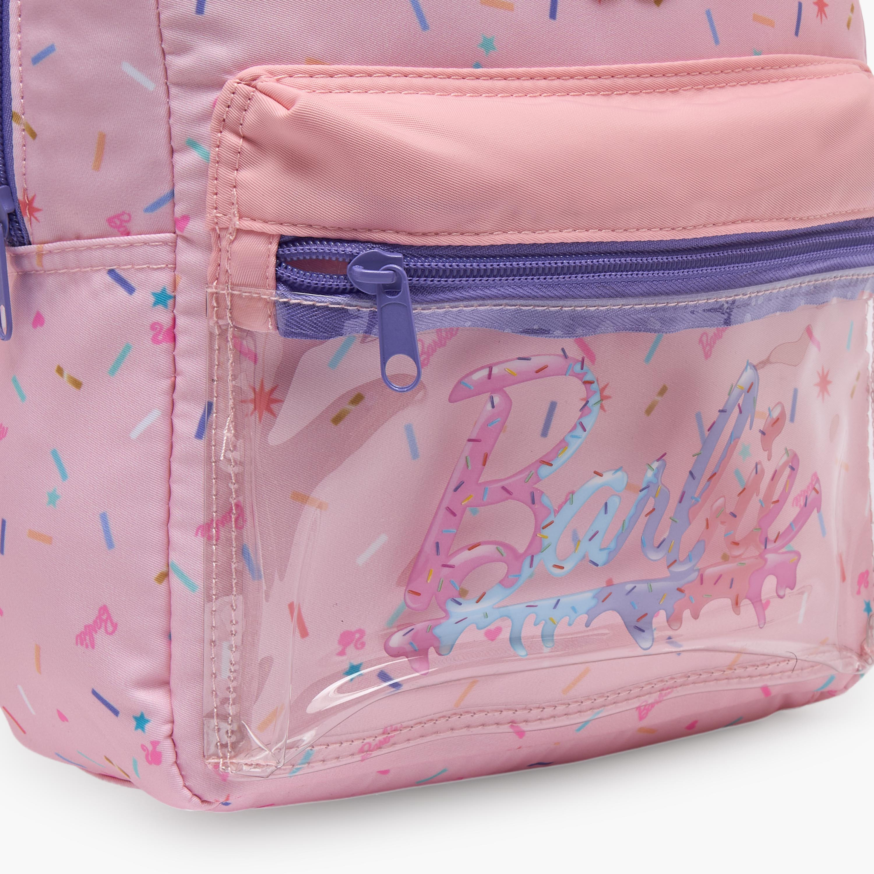 Barbie Applique Accent School Backpack for Girls 13 Years with Padded Shoulder Straps - 17 inches-school-bagsandbackpacks-backpacks-image-4