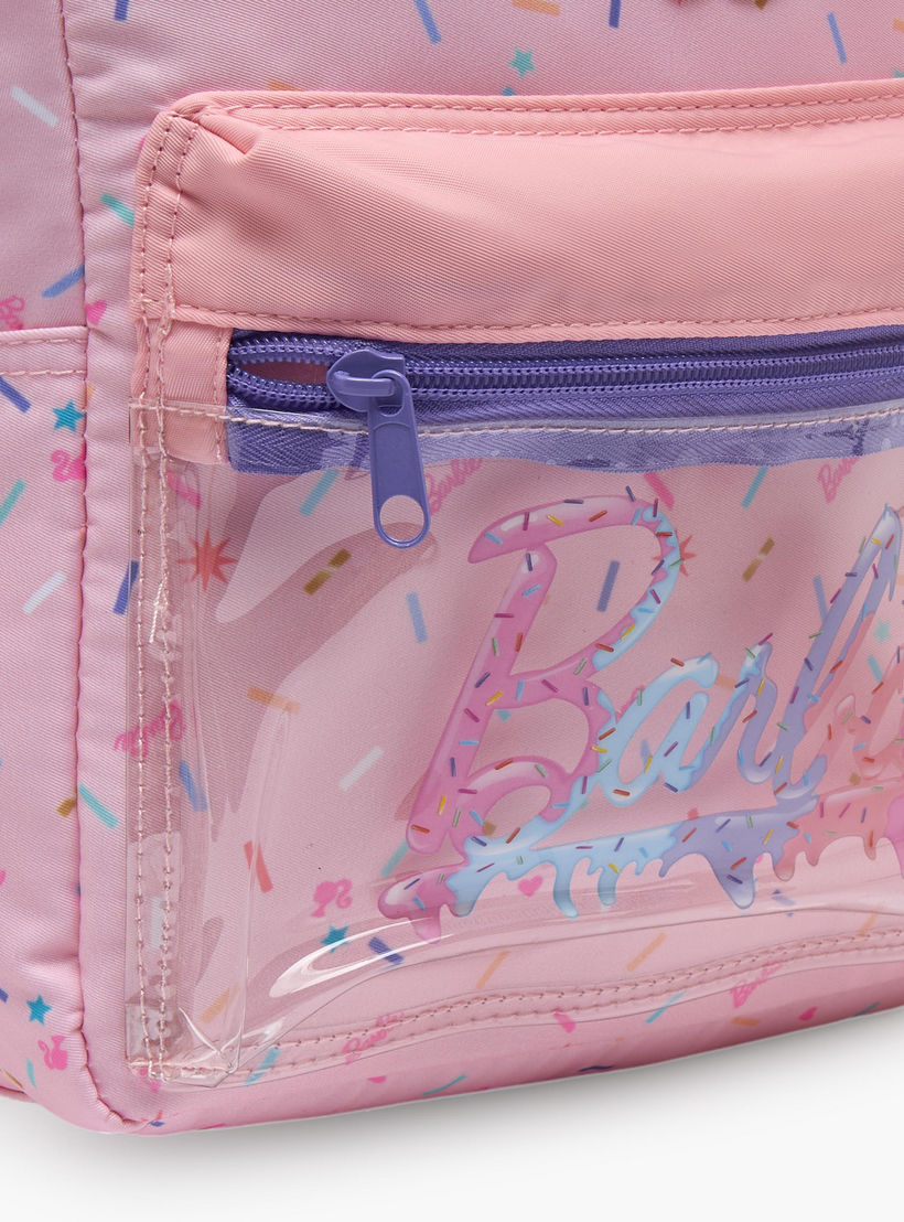 Barbie Applique Accent School Backpack for Girls 13 Years with Padded Shoulder Straps - 17 inches-school-bagsandbackpacks-backpacks-image-4
