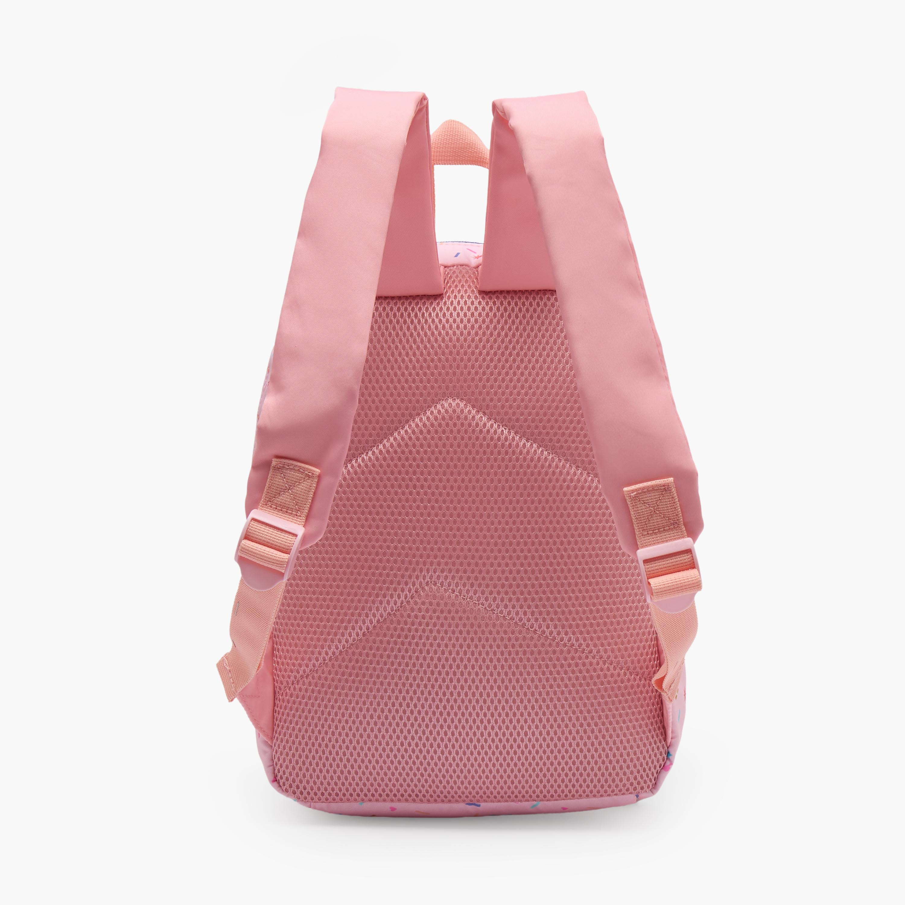 Barbie Applique Accent School Backpack for Girls 13 Years with Padded Shoulder Straps - 17 inches-school-bagsandbackpacks-backpacks-image-8