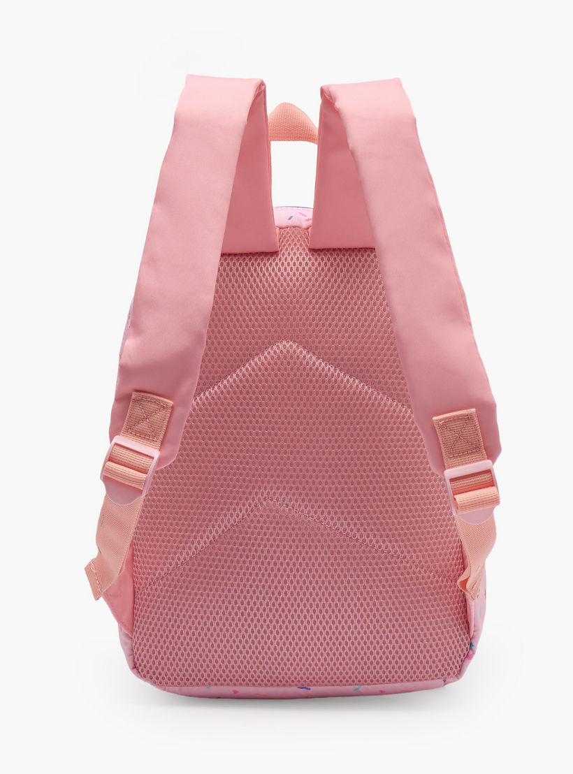 Barbie Applique Accent School Backpack for Girls 13 Years with Padded Shoulder Straps - 17 inches-school-bagsandbackpacks-backpacks-image-8