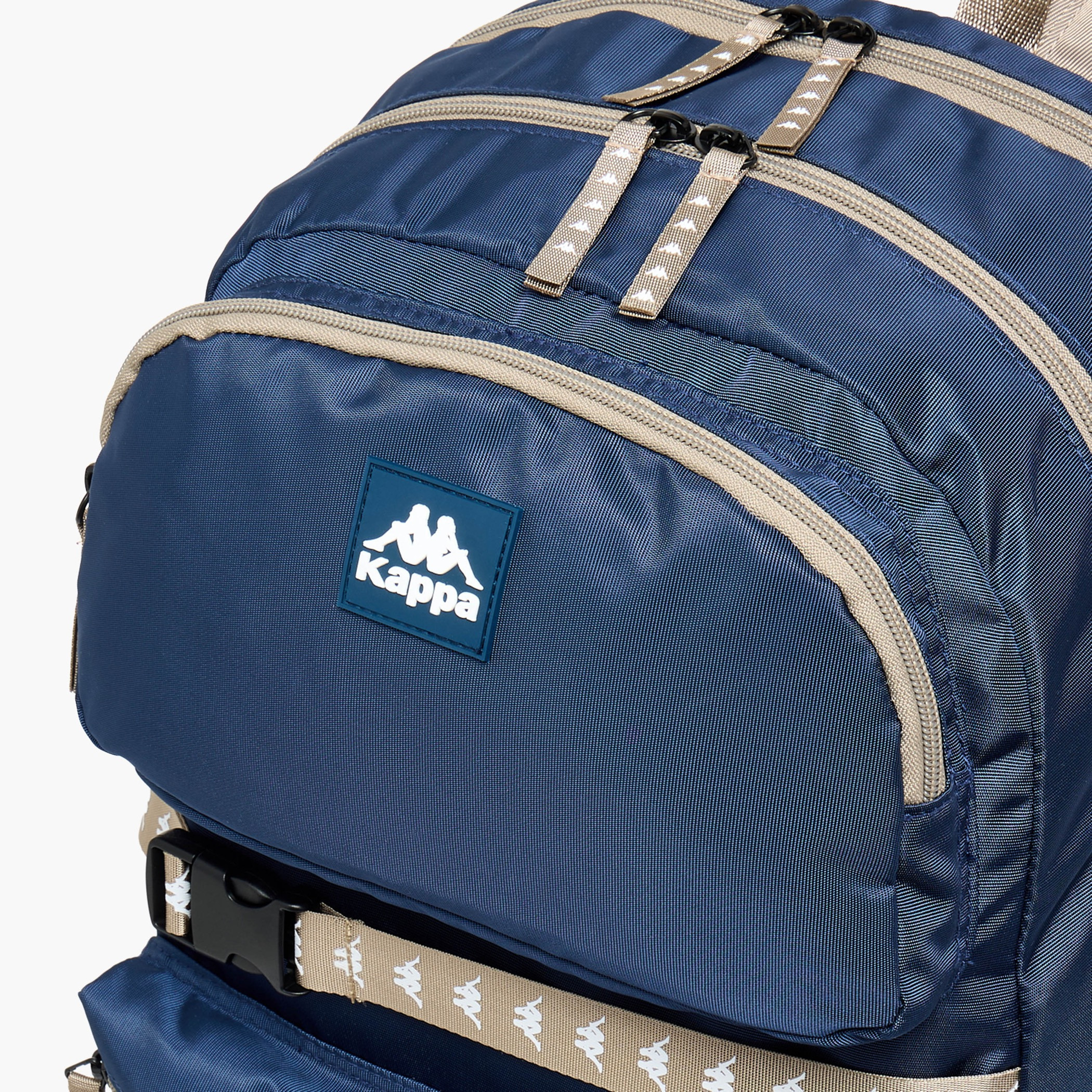 طقم شنطة ظهر مدرسية سادة ومقلمة قطعتين للأطفال بعمر 13 سنة فما فوق من كابا-school-bagsandbackpacks-backpacks-image-4